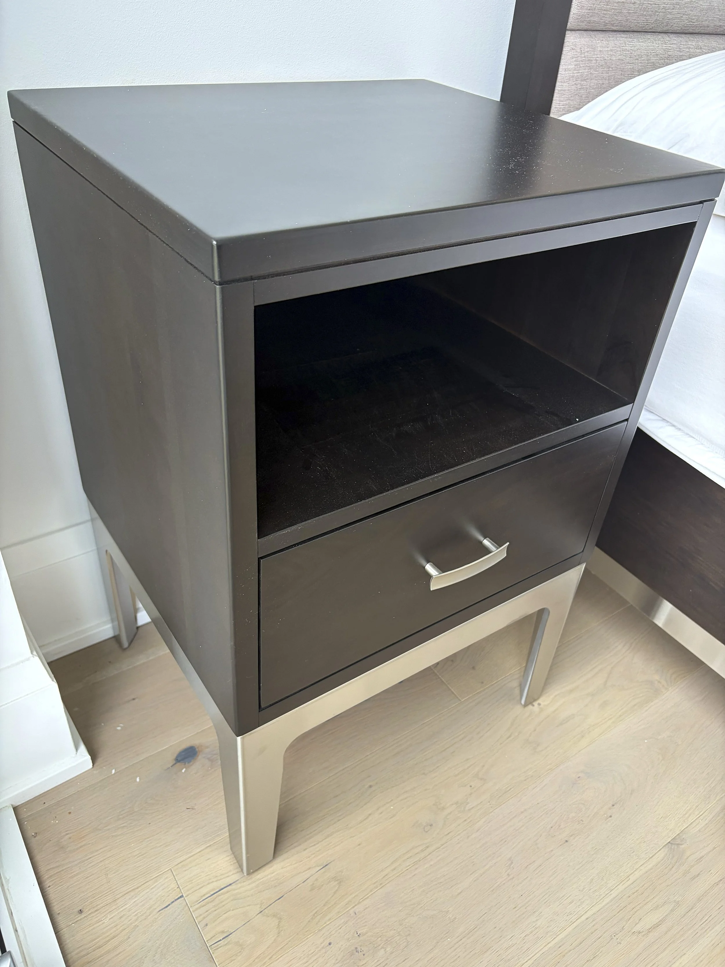 Pair of Wood Night Tables