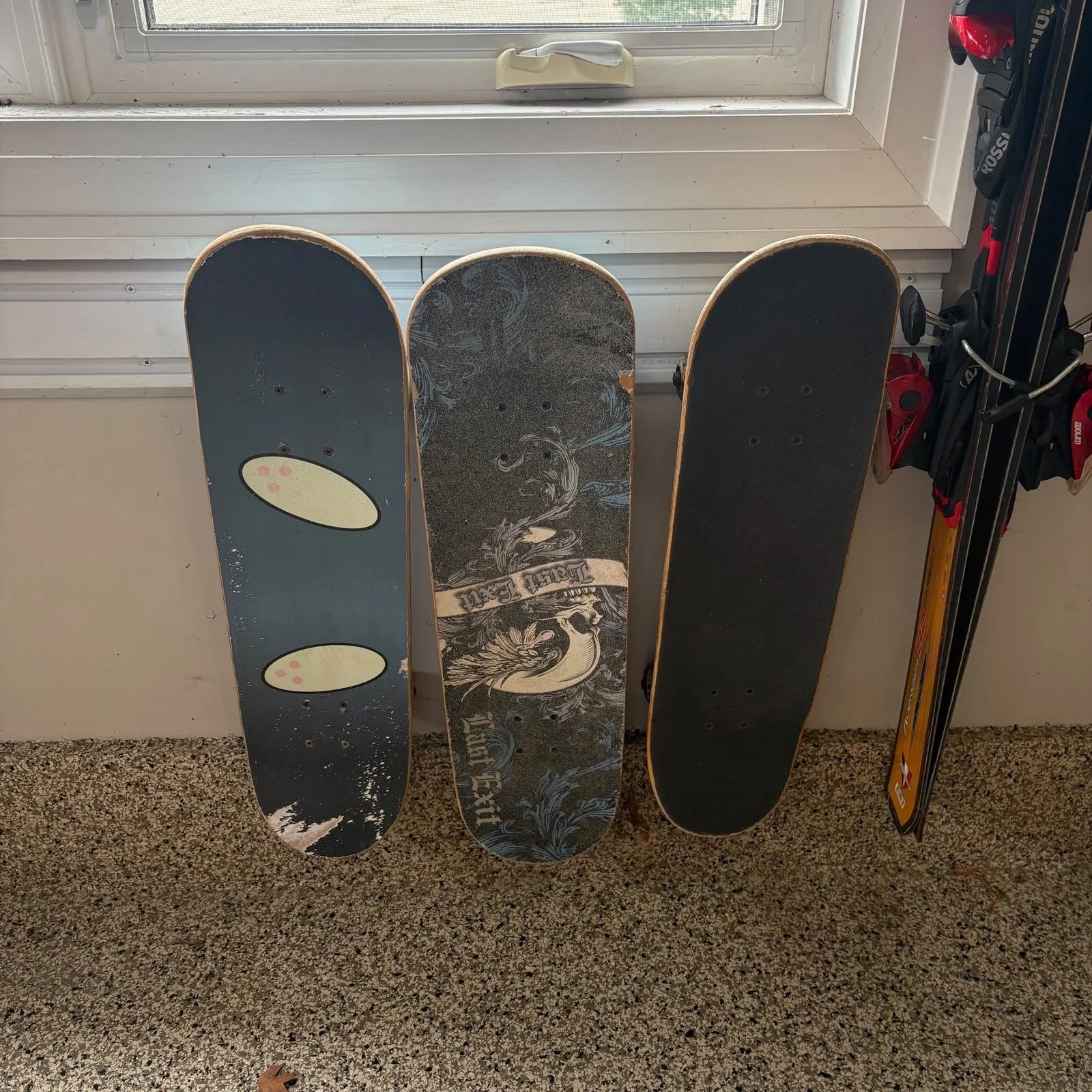 Group of Skateboards