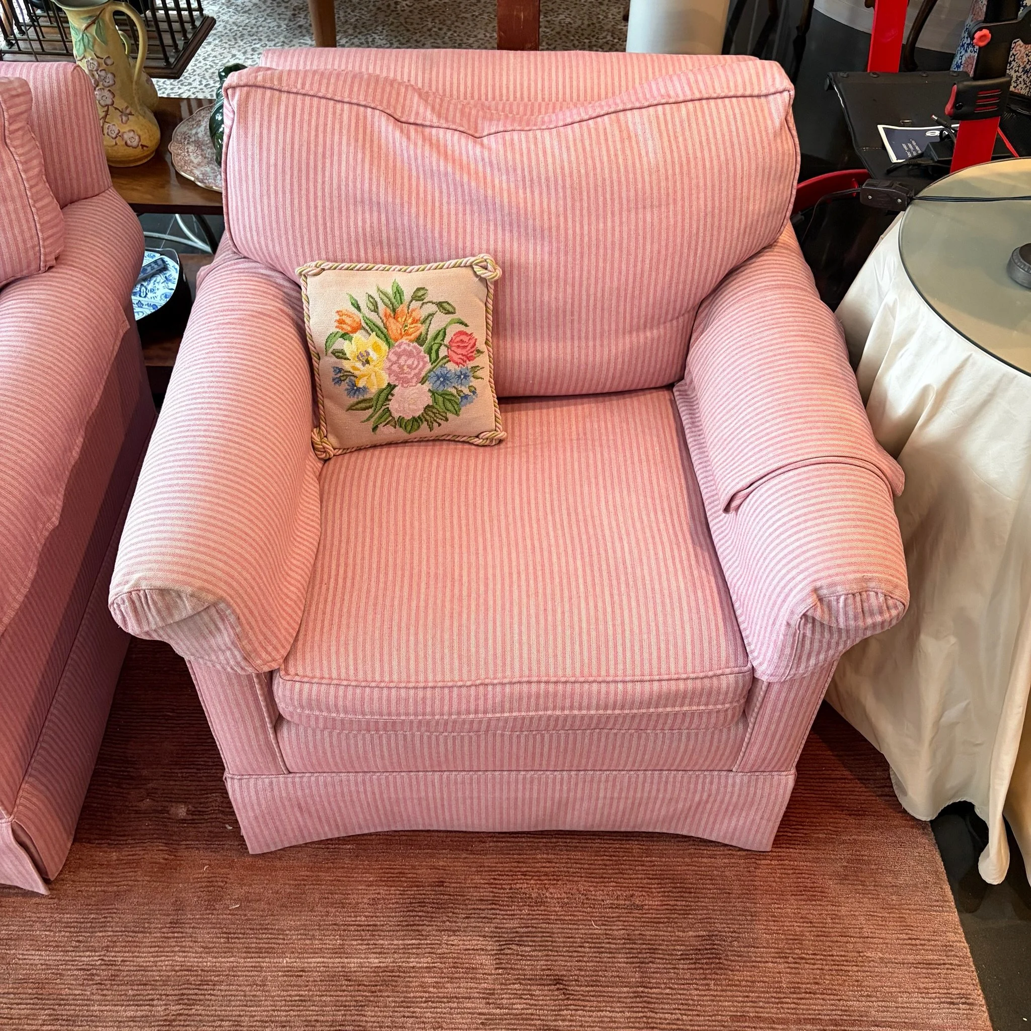 Pair of Custom Arm Chairs