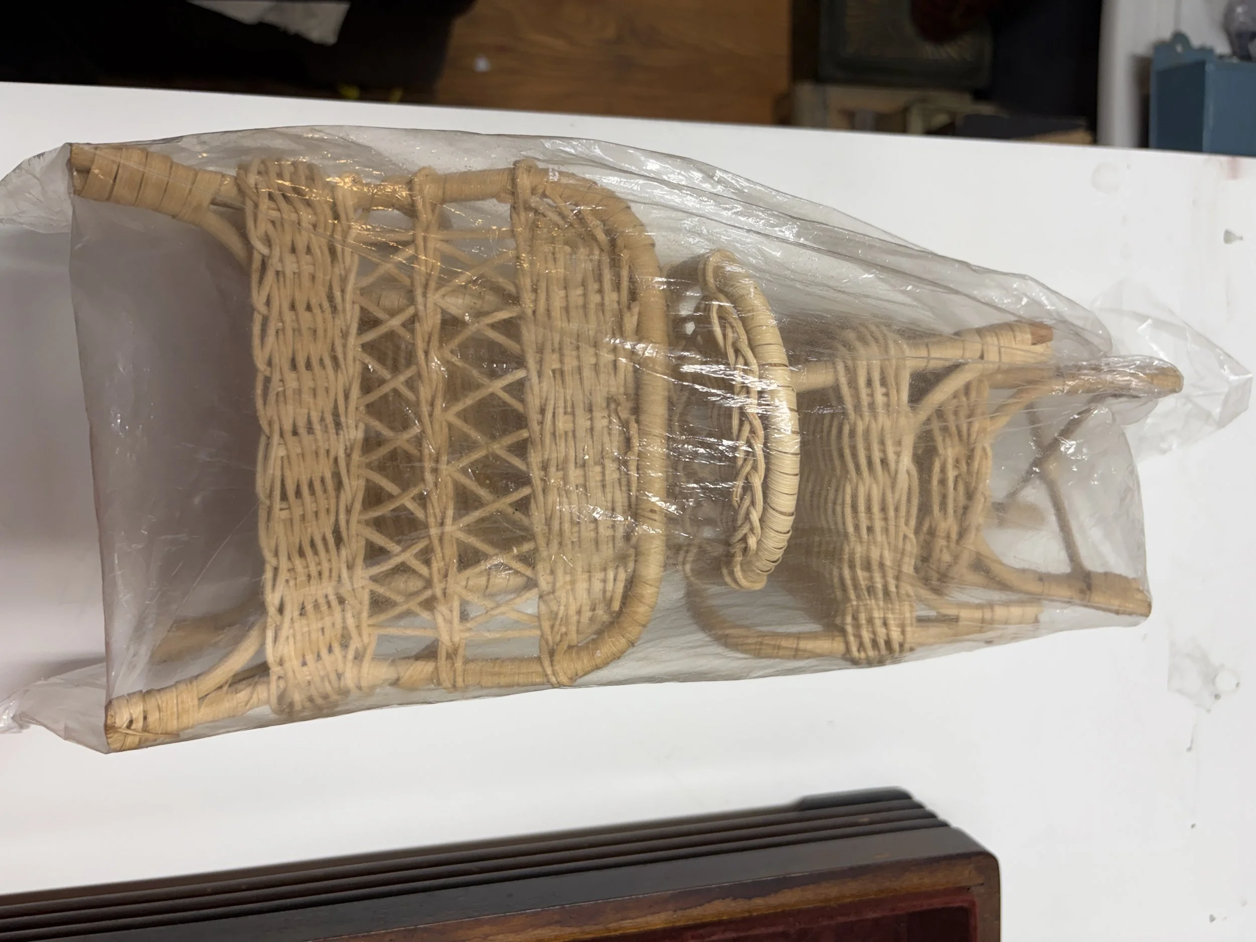 Elegant Woven Toy Furniture