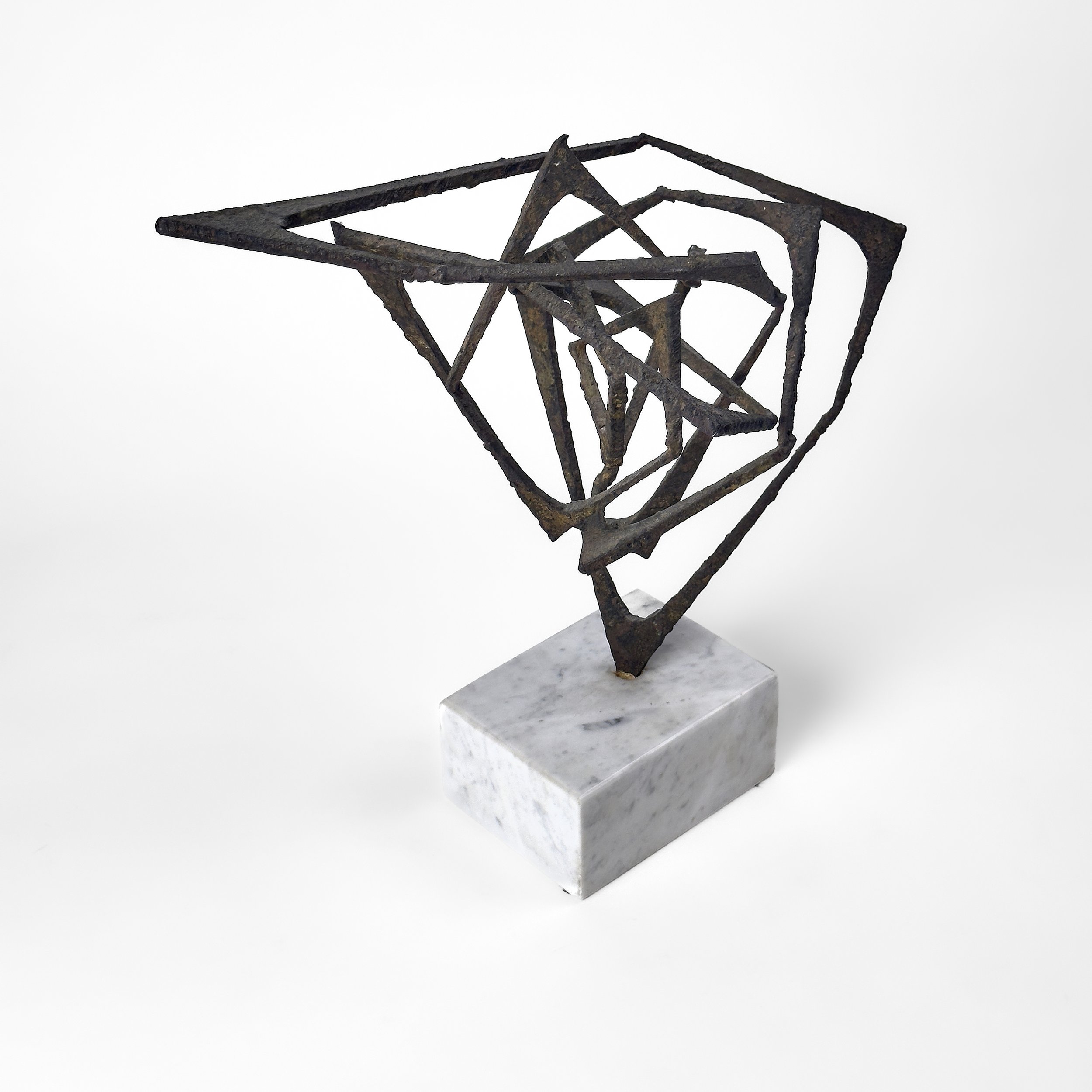 Abstract Metal Sculpture