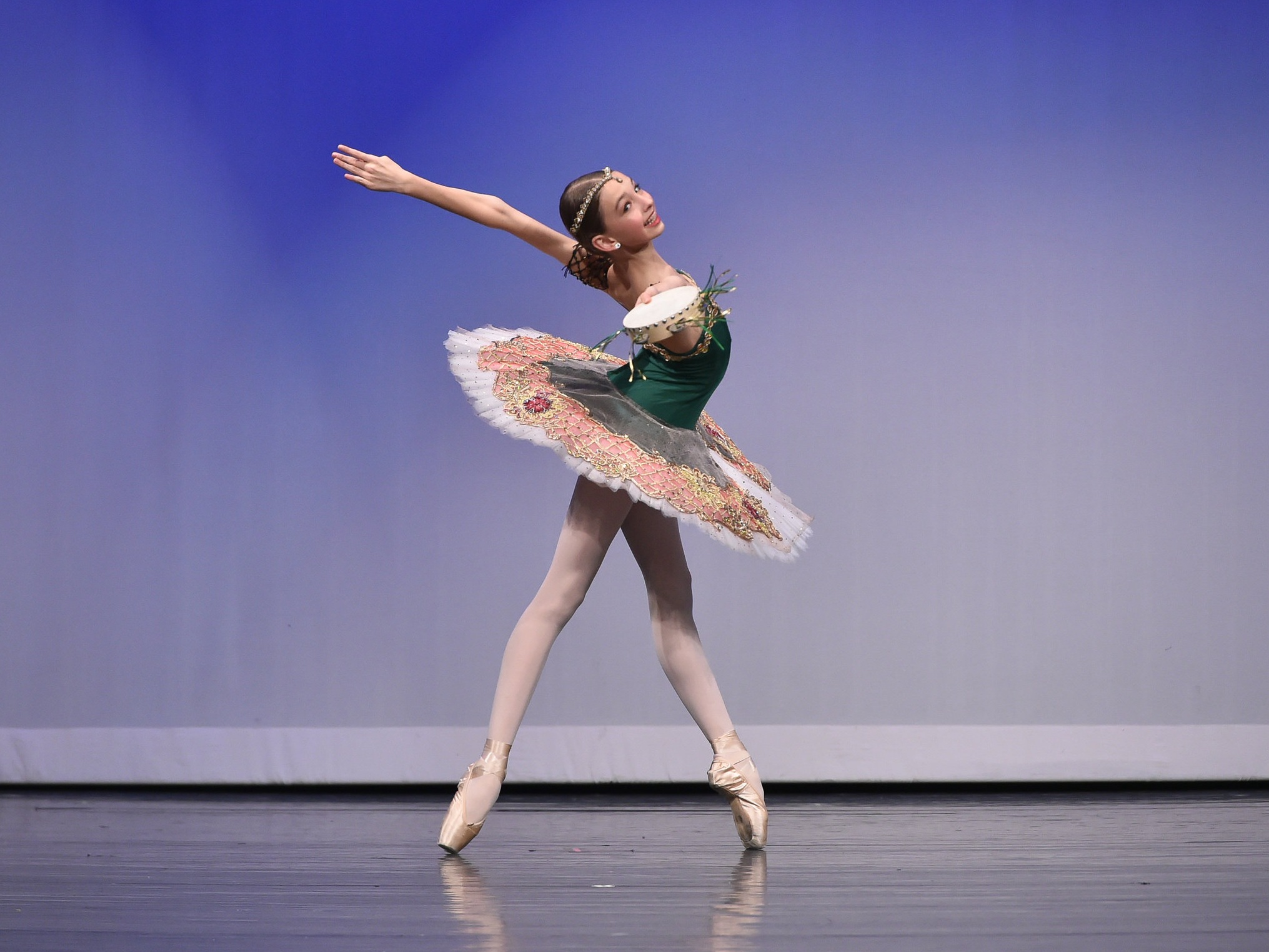 Kate Thomas has been recognized numerous times at YAGP with 1st, 2nd and 3rd places in the classical and contemporary categories. Kate is also the first dancer from San Antonio to pass to the final rounds of the New York YAGP Finals held at the Lincoln Center in New York City.