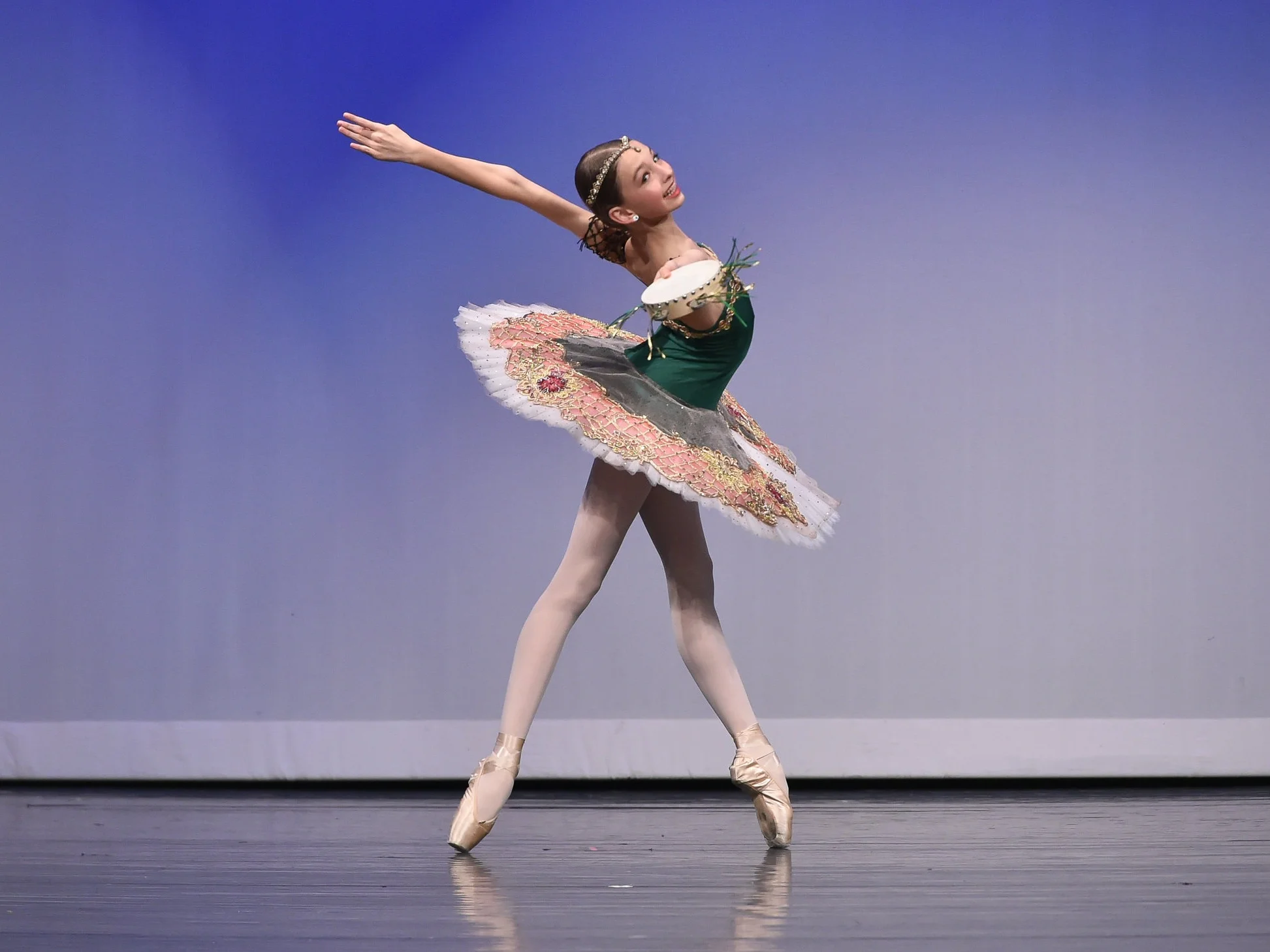 Kate Thomas has been recognized numerous times at YAGP with 1st, 2nd and 3rd places in the classical and contemporary categories. Kate is also the first dancer from San Antonio to pass to the final rounds of the New York YAGP Finals held at the Lincoln Center in New York City.