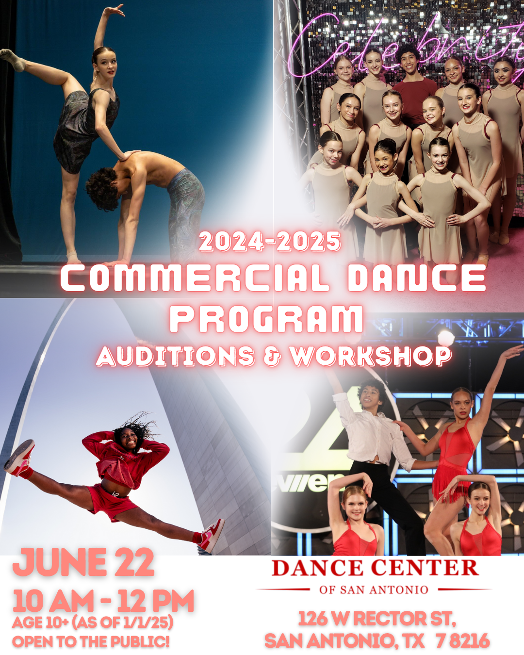 The Dance Center of San Antonio - 9x Outstanding Teacher Award