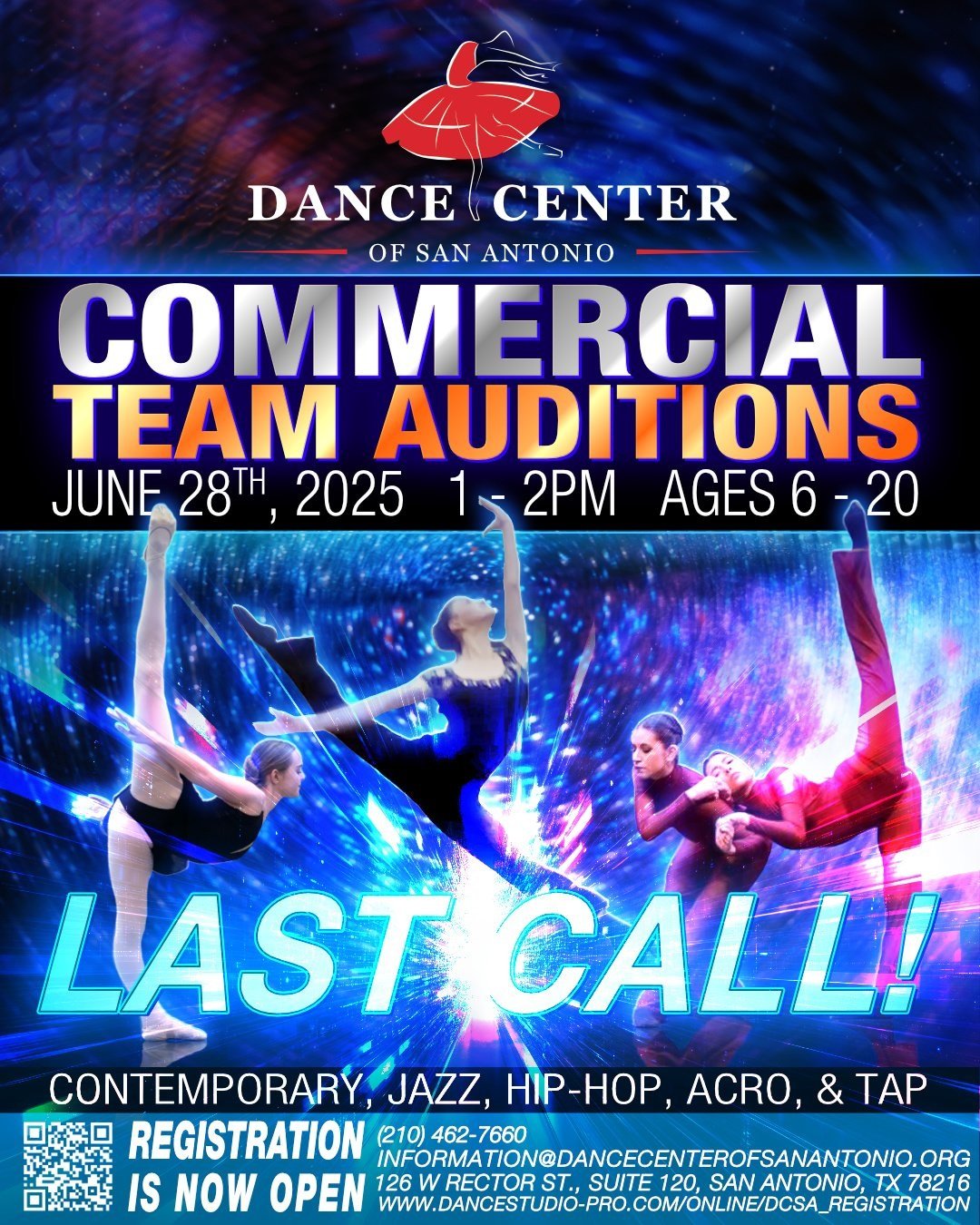 Commercial Dance Team Auditions
