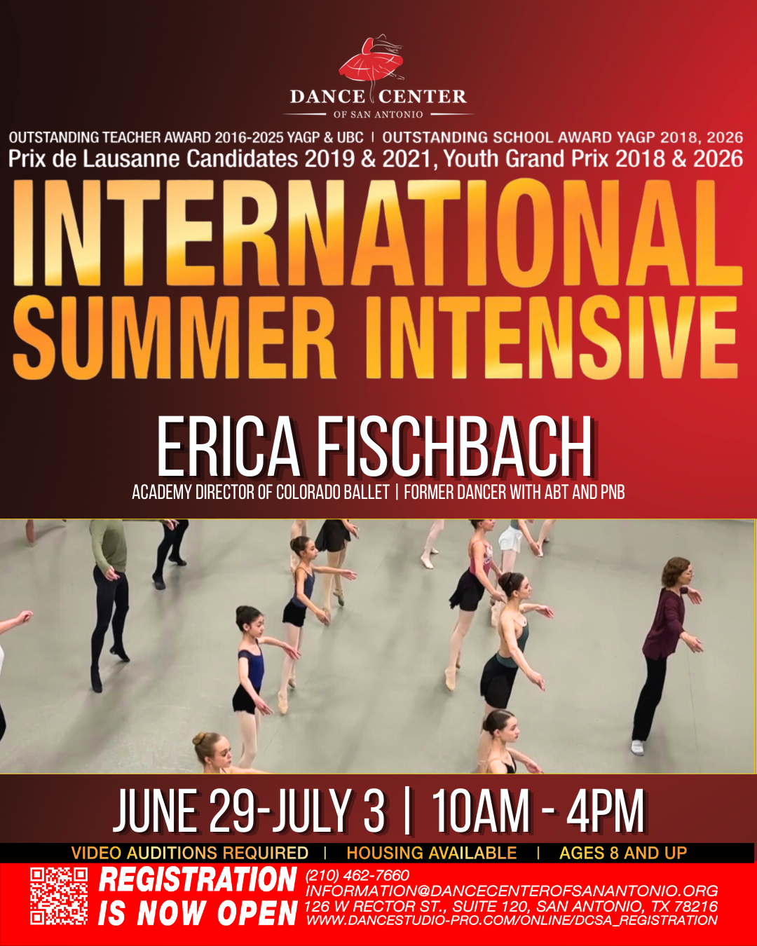 DCSA Summer Intensive Week 5: Erica Fischbach