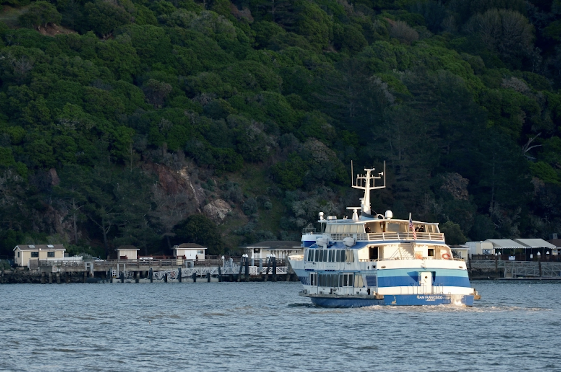 Golden Gate Bridge District Begins Angel Island Ferry Route (Marin Independent Journal)