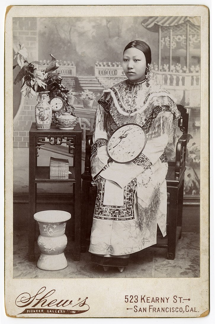 “Young Woman with a Fan” 