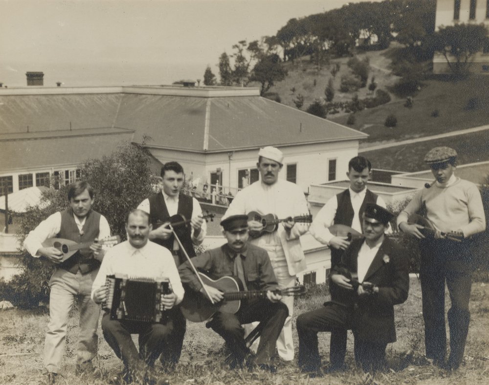 "Interned German Sailors Orchestra," September 15, 1917