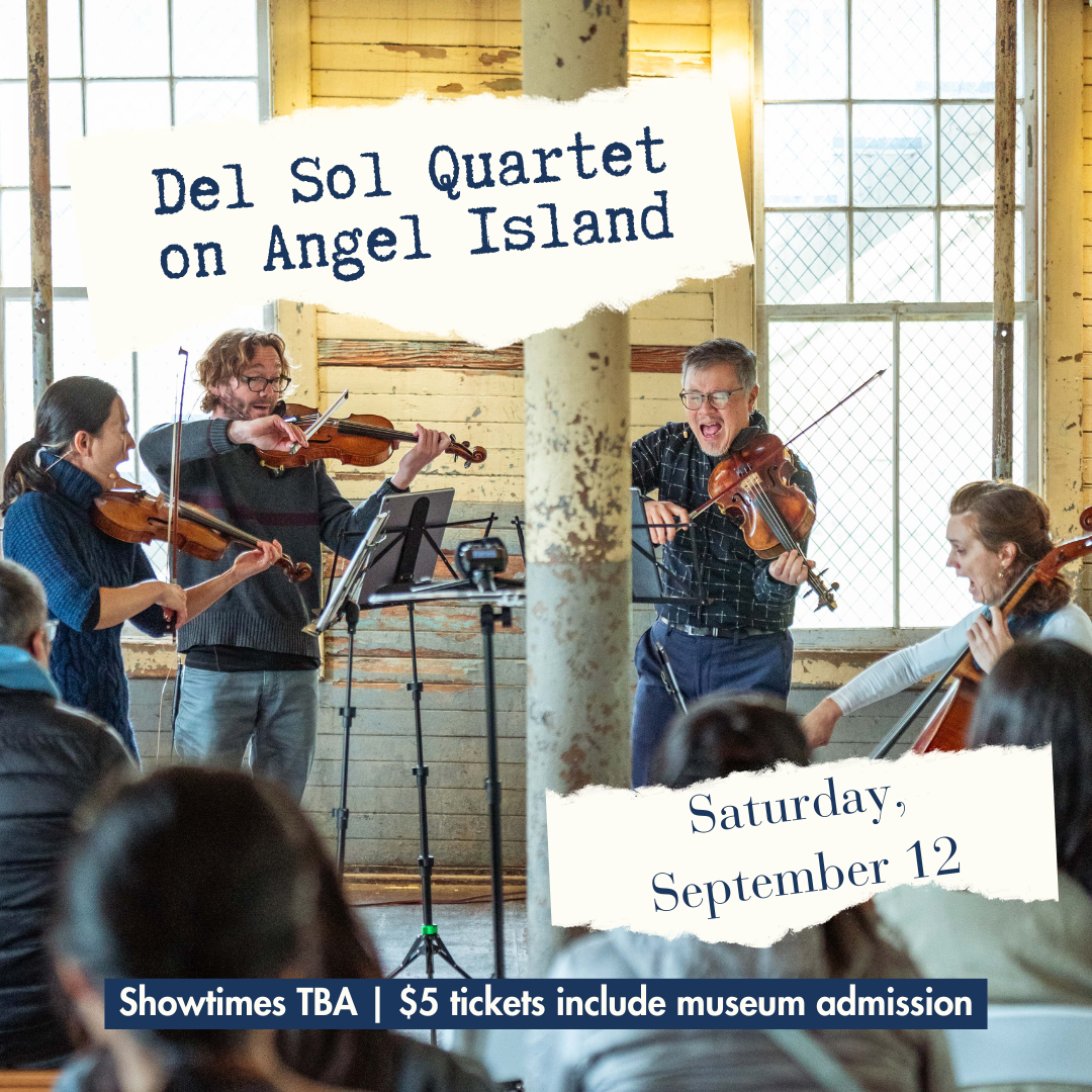 Del Sol Quartet on Angel Island