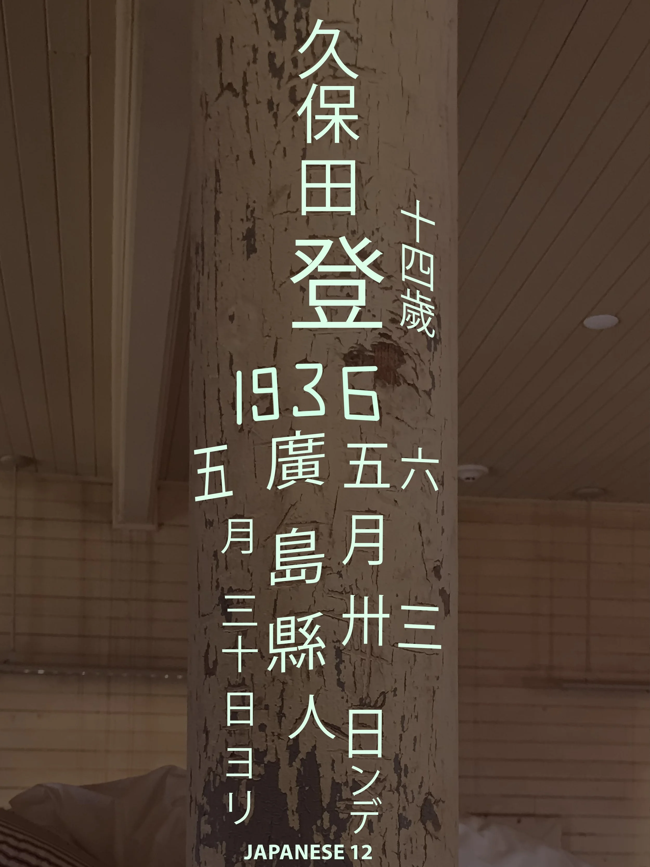 Japanese 12