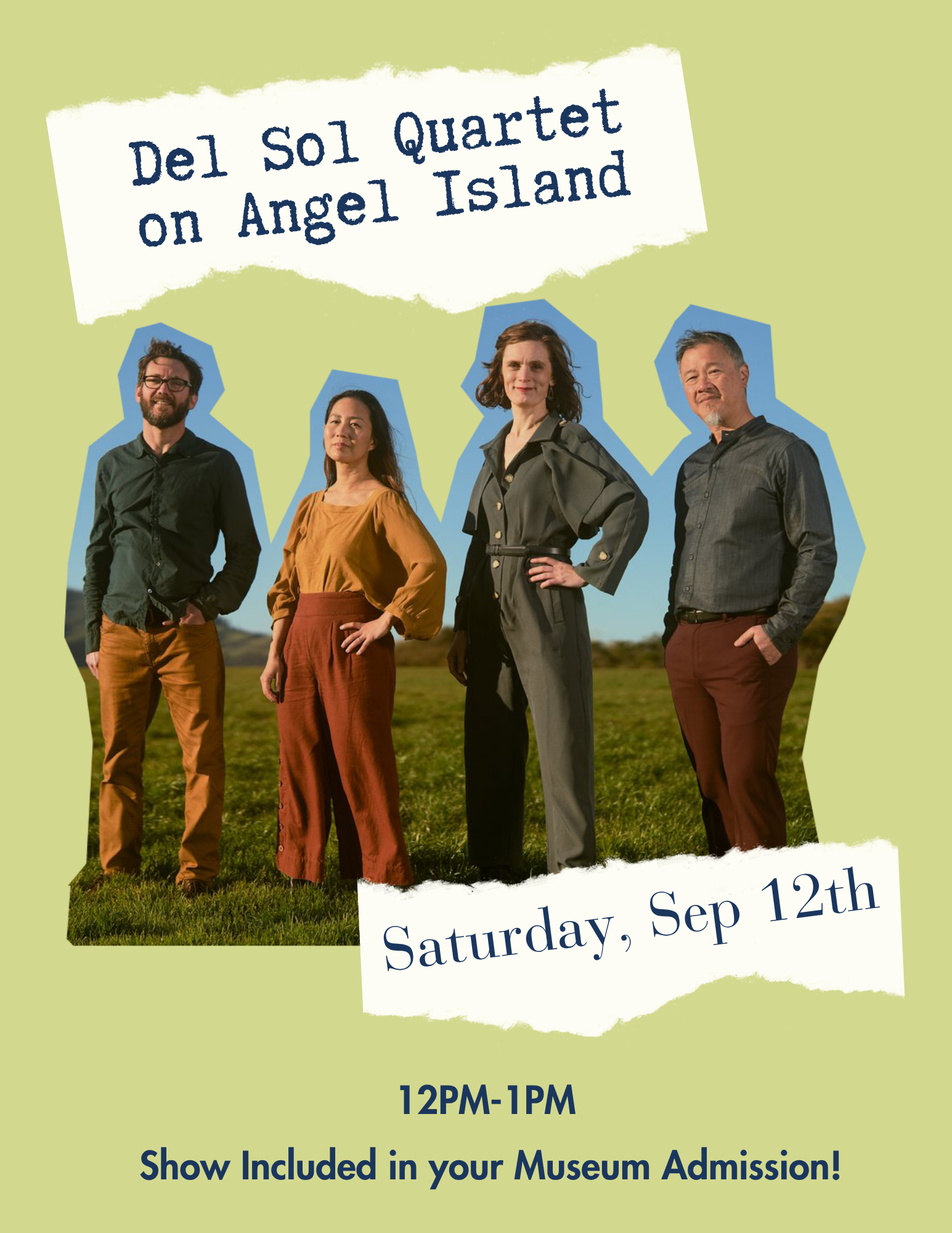 Del Sol Quartet on Angel Island: Foreigners to the Familiar - Exploring the Filipino Experience