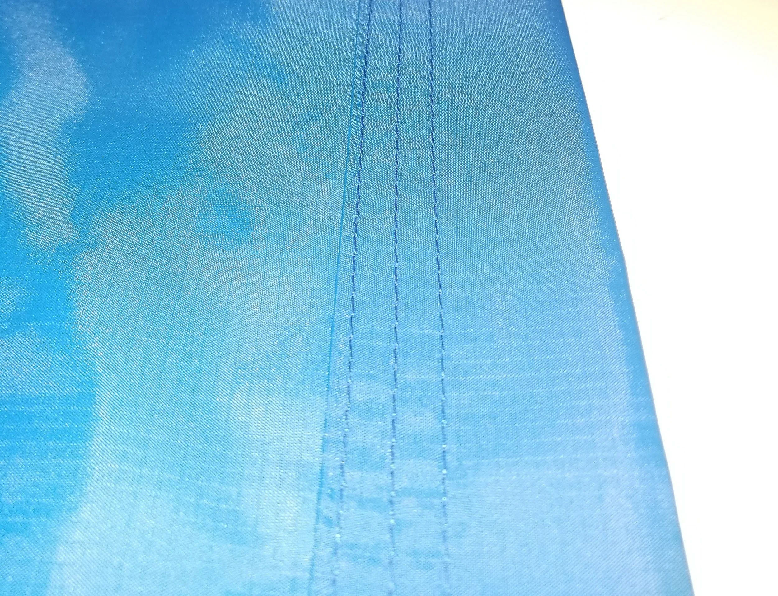 Quality you can see. Our end channels are double folded and triple stitched through four layers of fabric. We take great pride in our Craftsmanship.