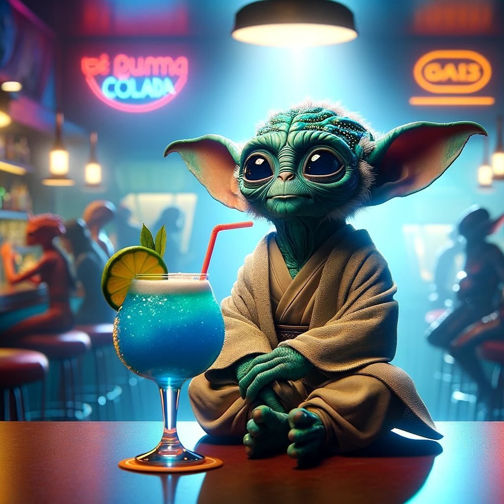 🍹👽Indulge in some adult blue milk (blue pina colada) this Saturday at The Port Ministries @portministries Star Wars-themed community meet and greet event at The People&rsquo;s School Art Studio Space! 

🌟Get creative with miniature statue painting