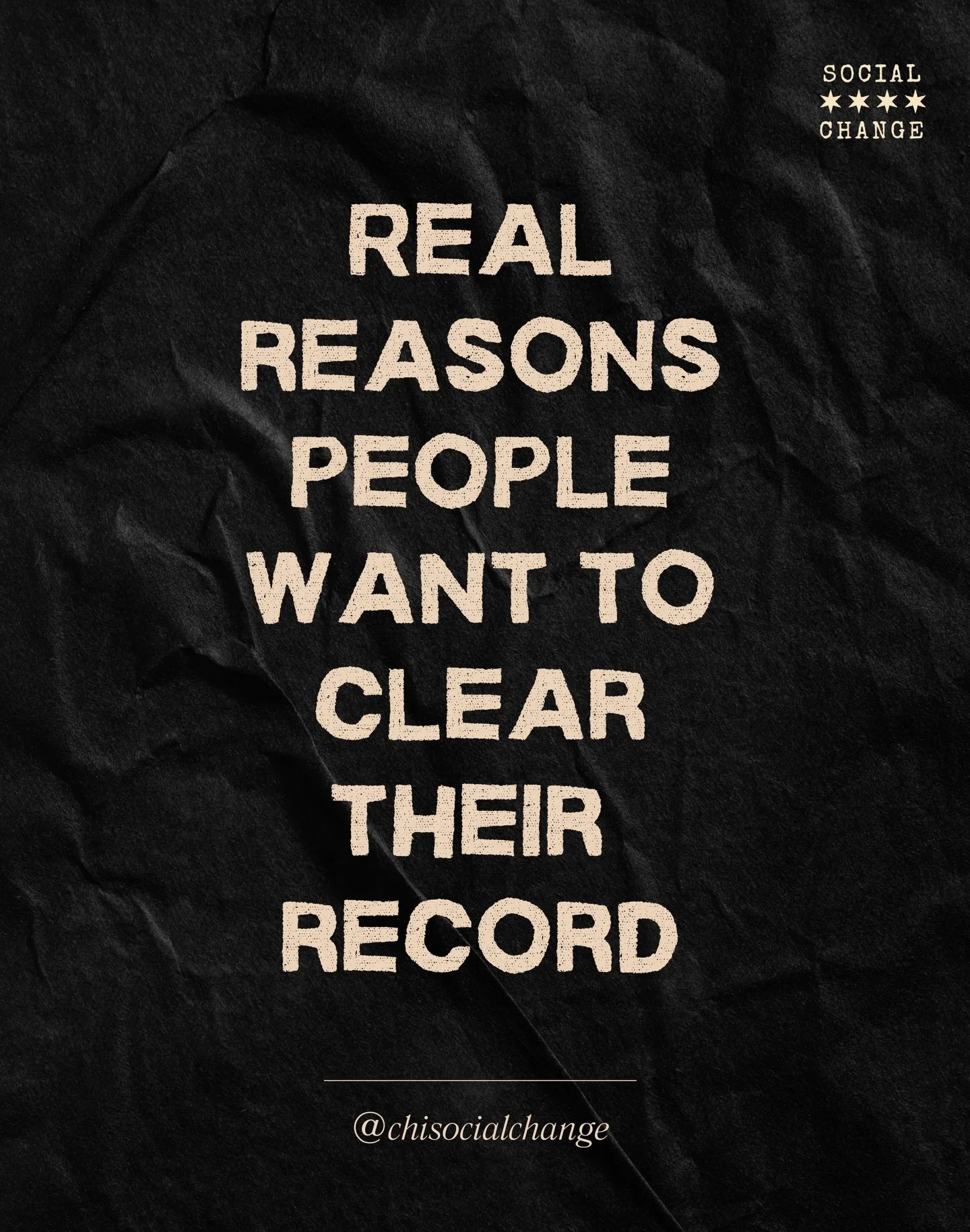 People are doing everything right. They are raising children. Working. Healing. Growing. Staying out of trouble for years. Serving their communities. Trying to build stability and opportunity. Yet one line on a record can still hold them back from jo