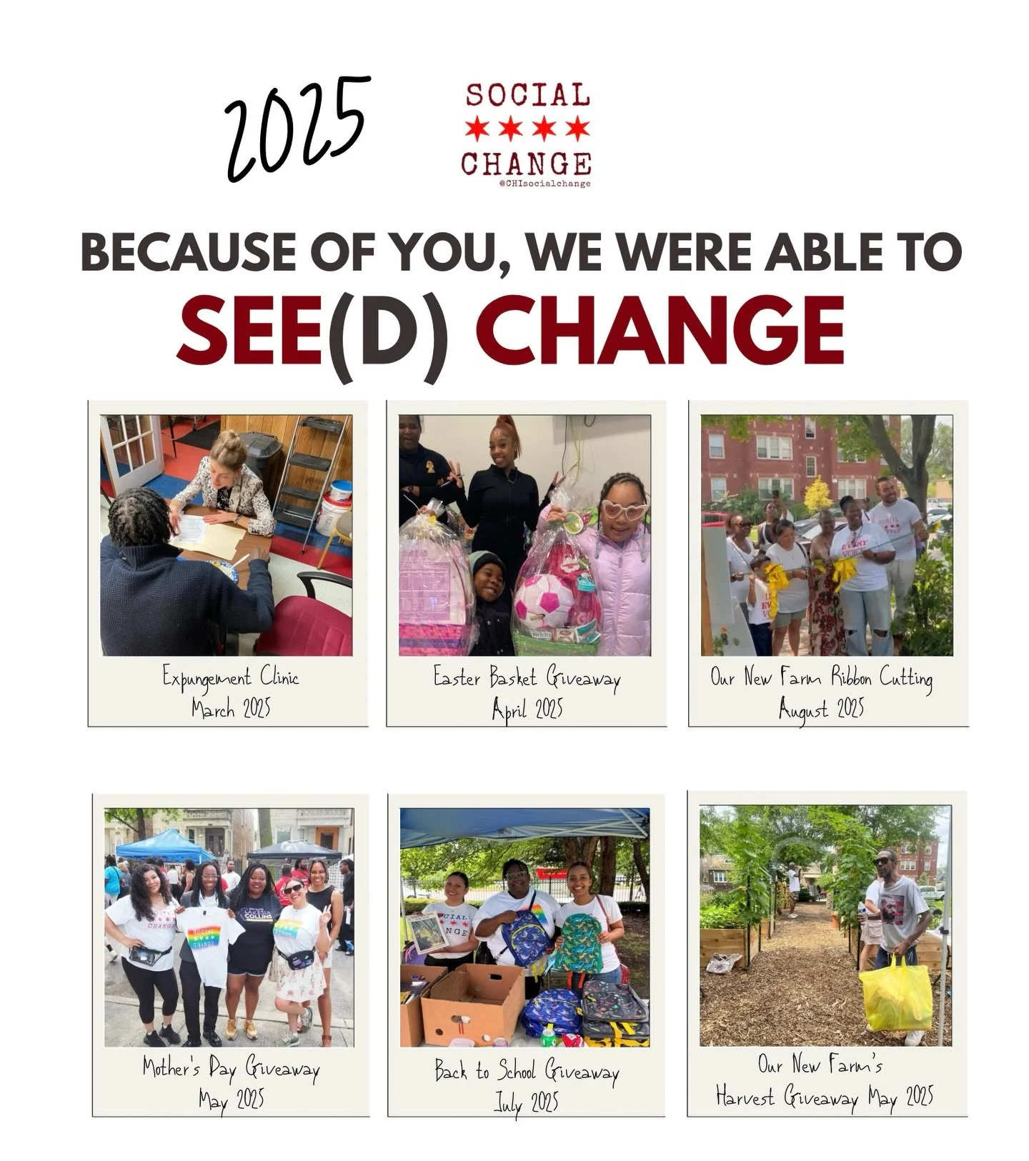 🎆Happy New Year&rsquo;s Eve, family!

I wanted to take a quick second to remind you that there are many reasons to give *today* before the day ends.

Here are three:

1) Pay less taxes (as donations are tax deductible);

2) Making all the below poss