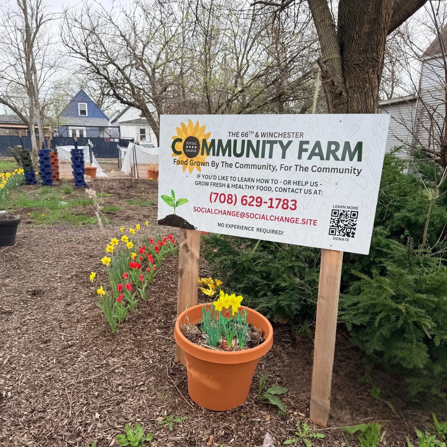 🌷EARTH DAY AT THE FARM 🌎🌱

We&rsquo;re planting, building, and bringing the community together &mdash; and we need YOU.

Pull up, get your hands in the soil, and be part of something bigger.

🗓️4/22/26
🕘 9am&ndash;2pm
📍 6609 S. Winchester
🔗 ww