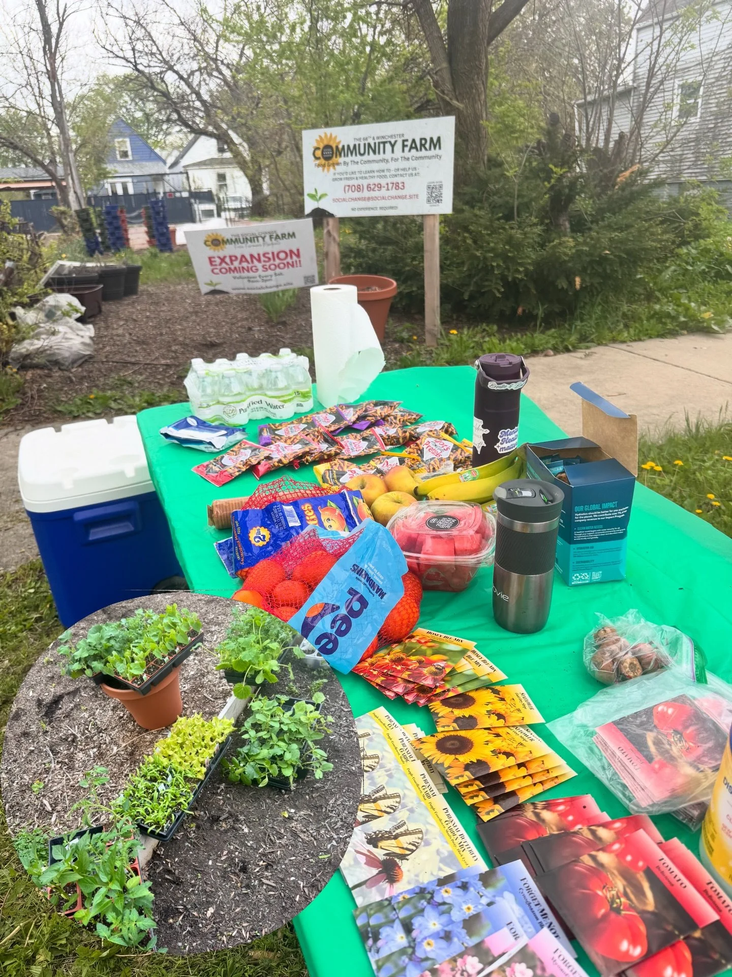 Here till 2 ! 6609 s Winchester 
EARTH DAY 🌎 VOLUNTEER DAY

#chicago