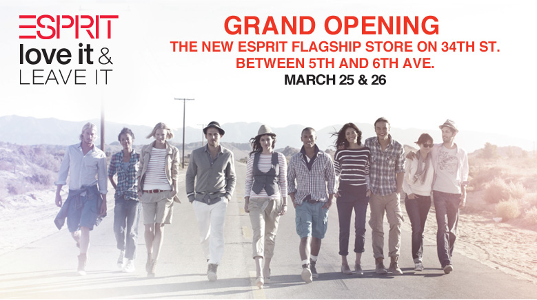 Esprit Flagship Store Grand Opening