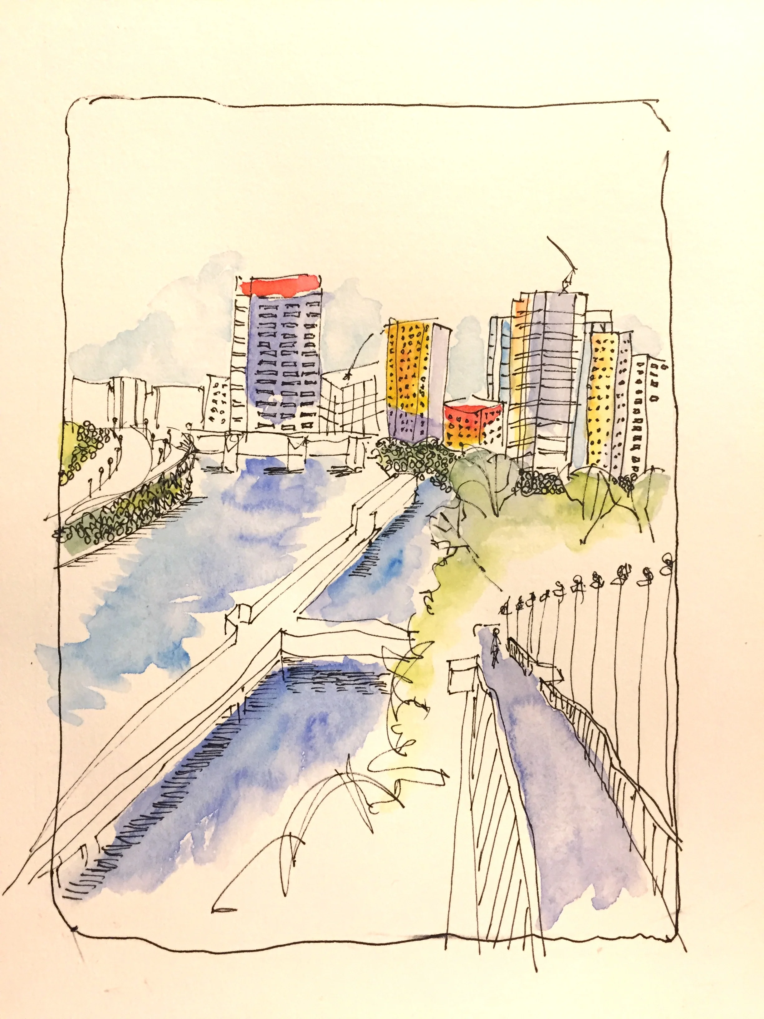 Schuylkill Banks in Philly