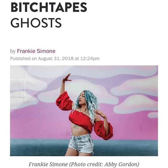 Thank you for giving me the space to share my feels n some of my fav artists rn @bitchmedia ⚡️⚡️⚡️ love y’all so much!
FAM! Go peep the playlist I got to curate n gab about called “Ghosts” for @bitchmedia 👻 ft @dojacat @lizzobeeating @hayleykiyoko @majoracerridwen @janellemonae to name a feewww!! You can find it in print📰, on @spotify and Bitch’s site!
📸 @abbygord0n
.
.
.
#wearelovewarriors #lovewarrior #bitchmedia #bitchtapes #bitchmagazine #bitchmag #frankiesimonemusic #newplaylist #newspotifyplaylist #queermusic #popmusic #queerpop #lgbtqia #queermusician #queerpower #highpriestessofpop #queerasfuck #loveislove #portlandmusic #pdxmusic #emergingartist #love #lgbtq