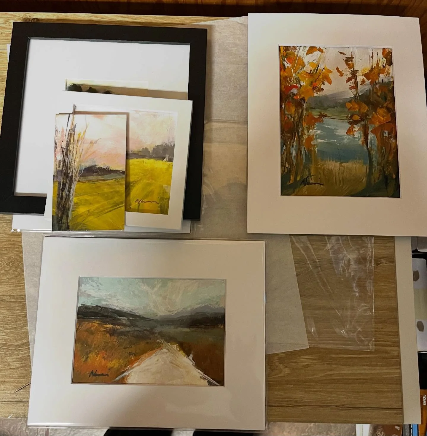 All will be available at Artists&rsquo; Collaborative Gallery in Old Sacramento, CA #collaborativeart #artstore #artgift #holidaygift