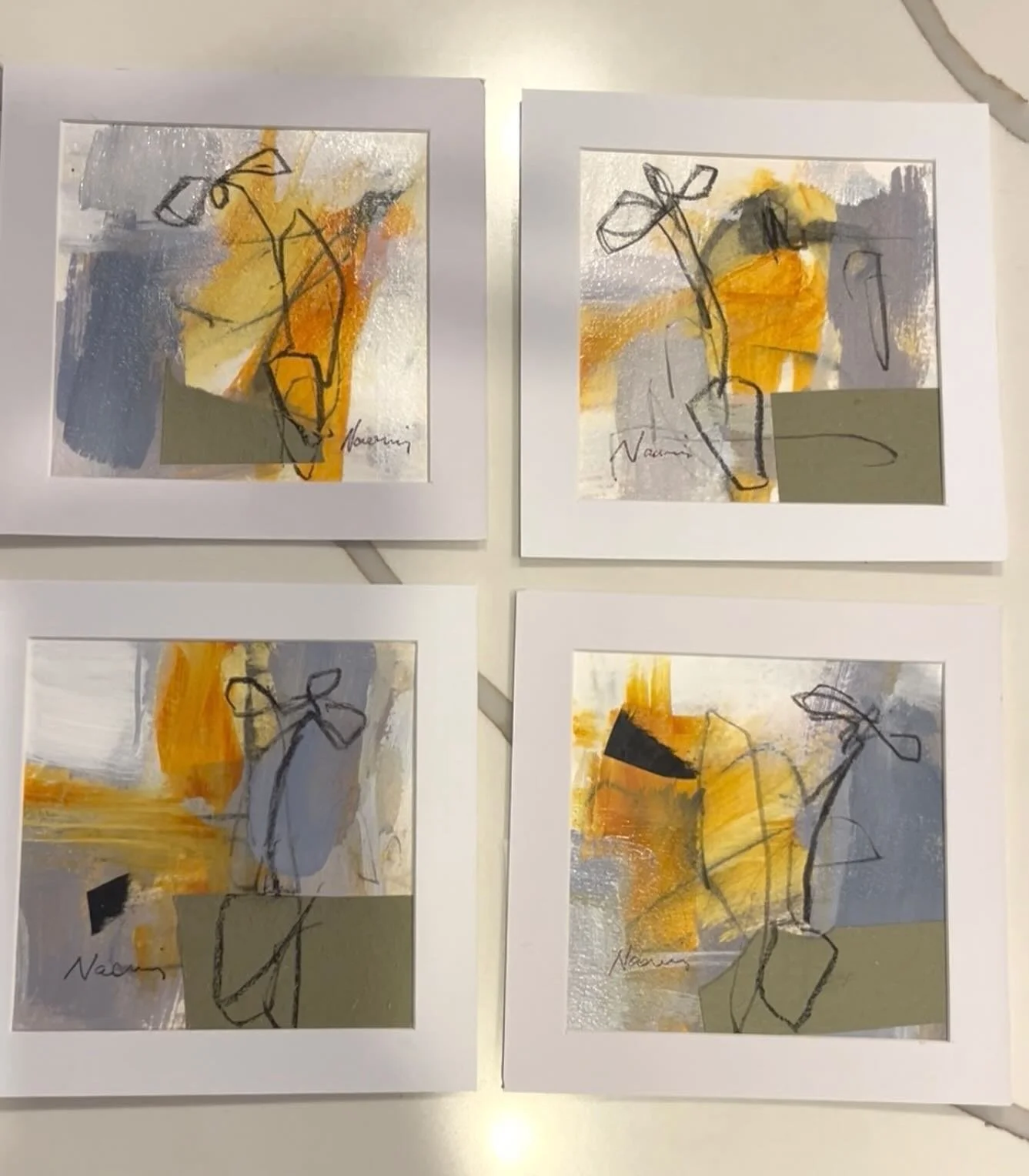 All of these were started last night and finished this morning. All are going to be at Pence this afternoon.