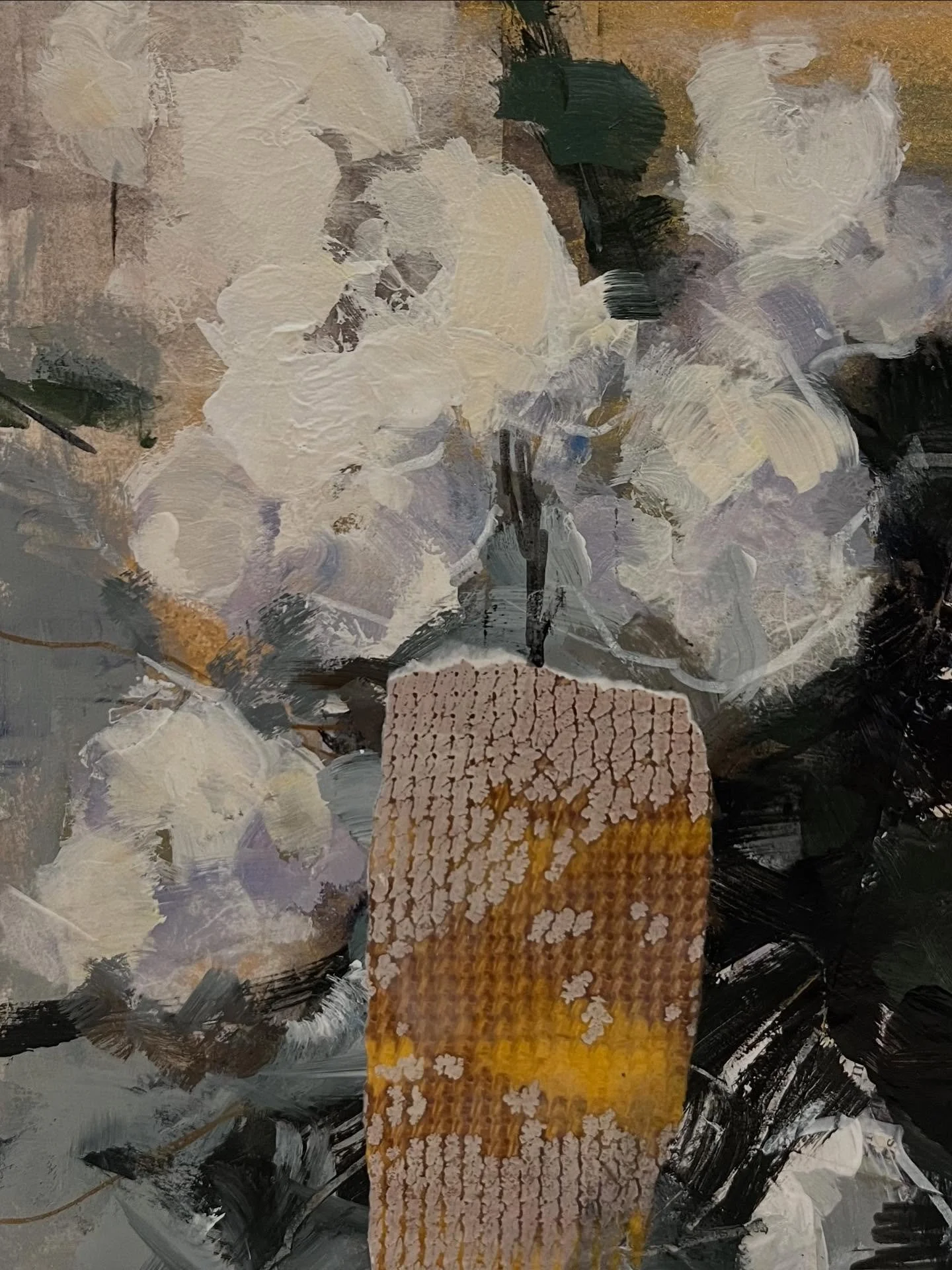 Abstract collage floral. #collageartist #artnews #artdealer #floraldesigns