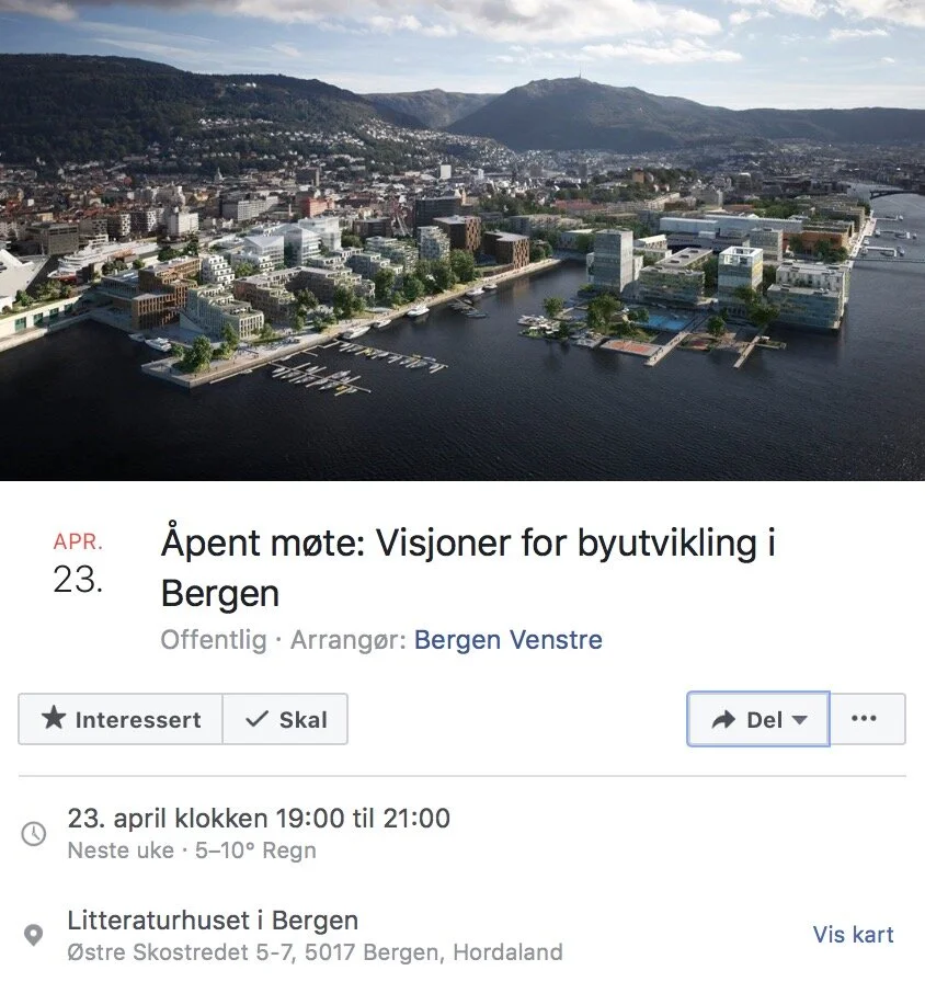 Hør Fredrik Barth på "Åpent møte: Visjoner for byutvikling i Bergen"