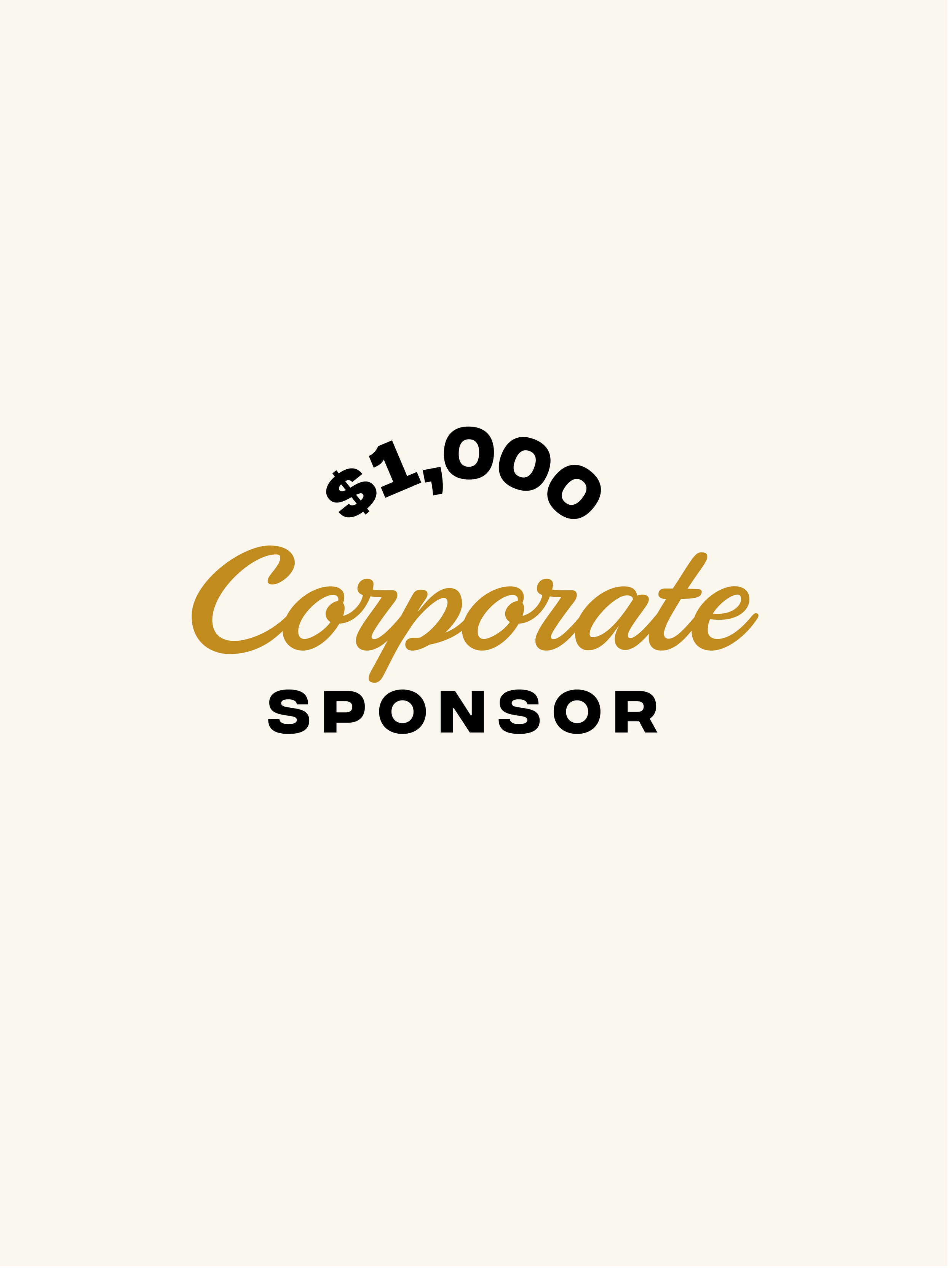 Corporate Sponsors (11:30AM Flight)