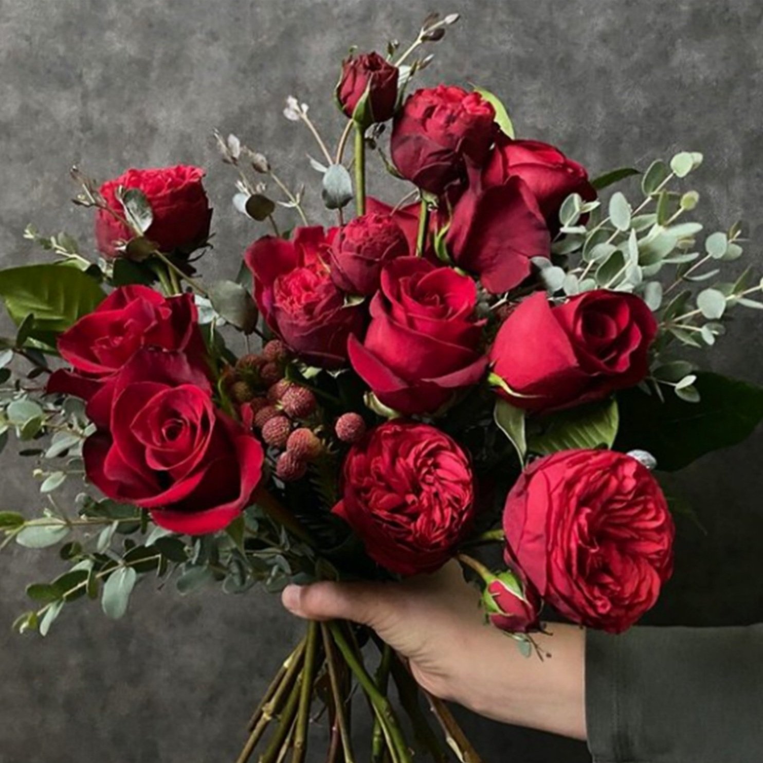 Specialty Red Rose Valentine's Bouquet, Pickup Only