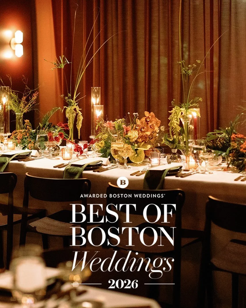 Best of Boston Weddings 2026 &ndash; Best Floral Studio awarded by Boston Weddings! @bostonweddings 

What a way to start the year! We are so honored by this amazing recognition, and thrilled to be among such an incredibly talented and amazing list o