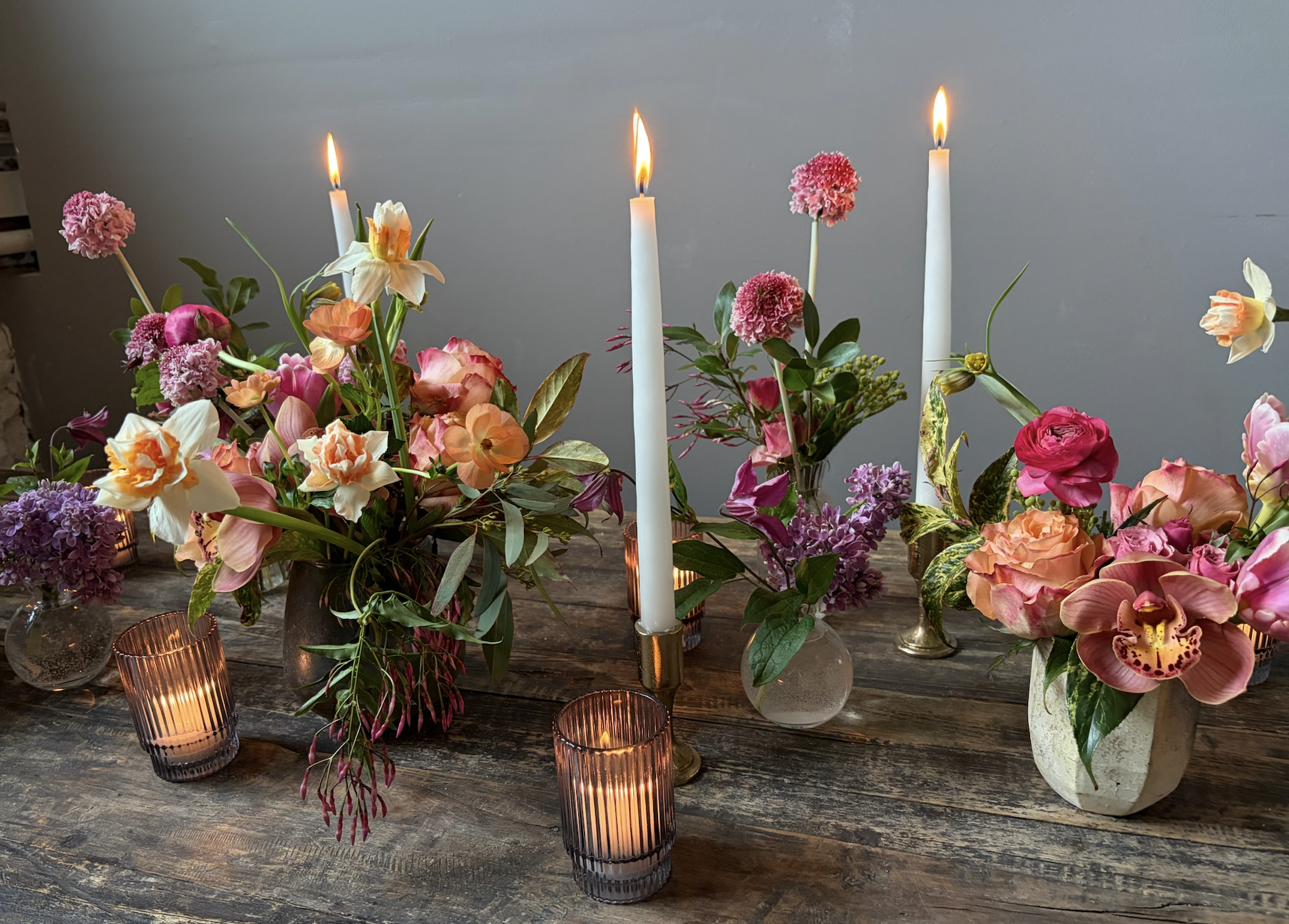 Seasonal Bottle Tablescape Design