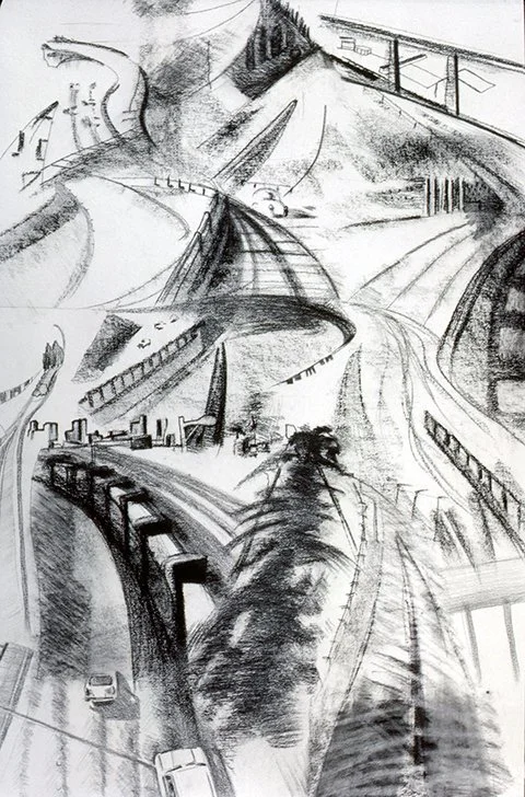                       L A Freeway                            charcoal 