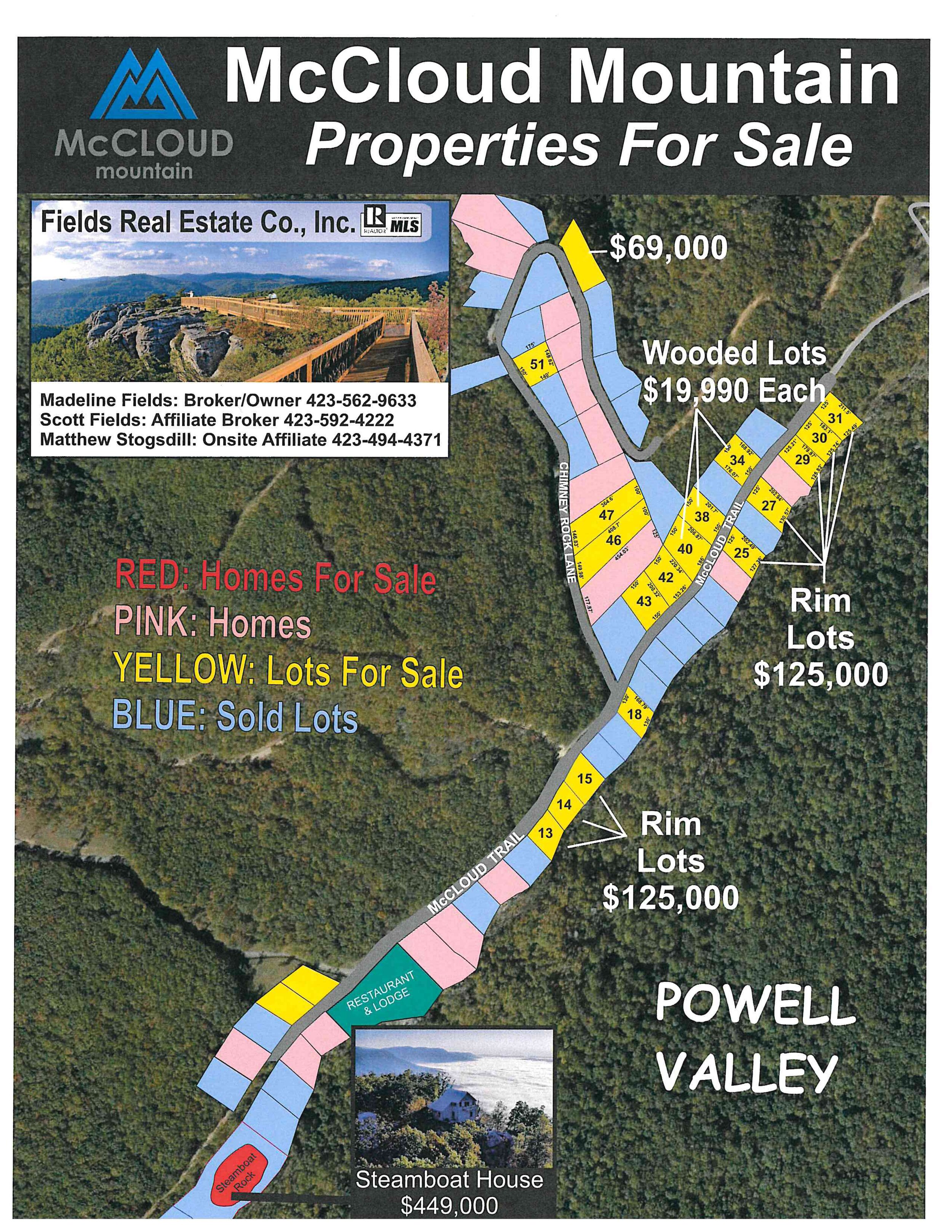 Real estate — McCloud Mountain