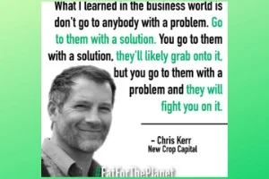 Eat for the Planet Podcast: How Chris Kerr and Chuck Laue Kick-Started Humane Investing and Helped Transform the Food Industry . This episode dives into the early beginnings of humane investing, nearly 10 years ago and shares insights on the current state of the plant-based and cell-based foods industry, advice for entrepreneurs looking to raise investment, the M&A outlook for the near future, predictions for the segment in the decade ahead, and a whole lot more. Listen to the episode here!