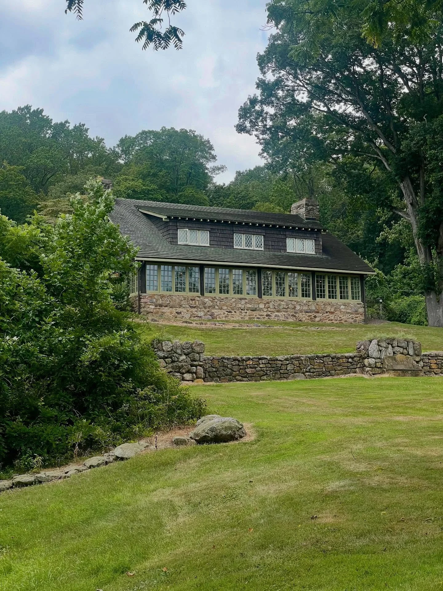 Spent a magical morning at Gustave Stickley&rsquo;s Craftsman Farms @stickleymuseum , one of the finest examples of American Arts and Crafts Movement ideals that remains. The site has been stewarded with such attention and care, and it boasts a wonde