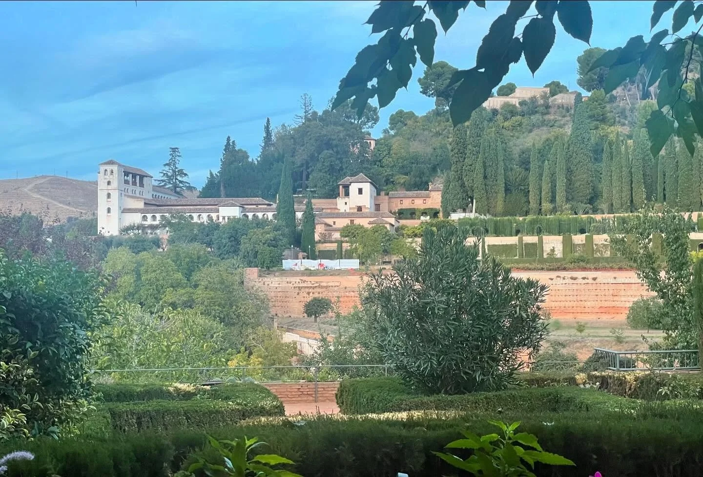 Atardecer en la Alhambra