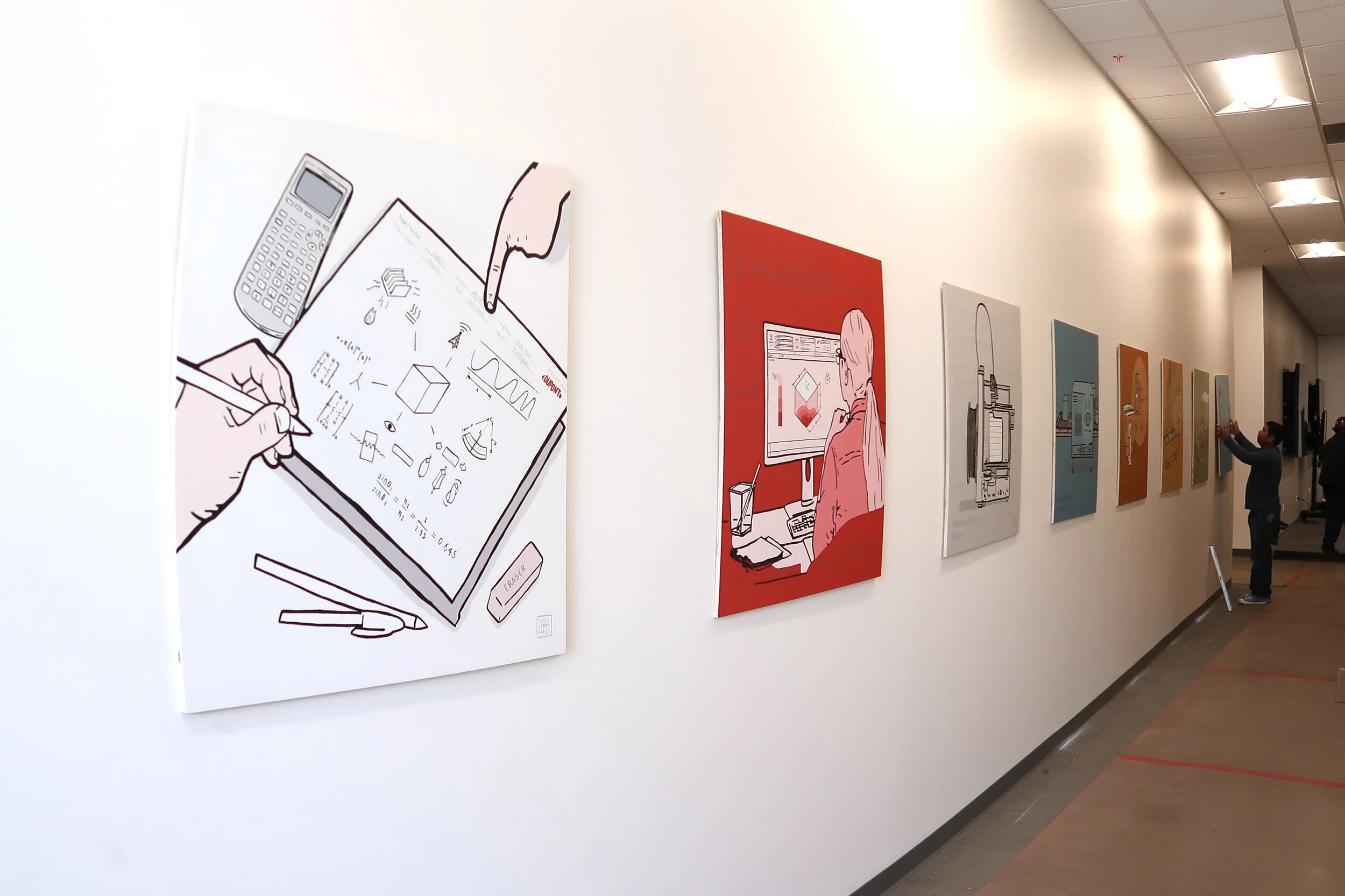 DuPont Artwork — Wall And Wall