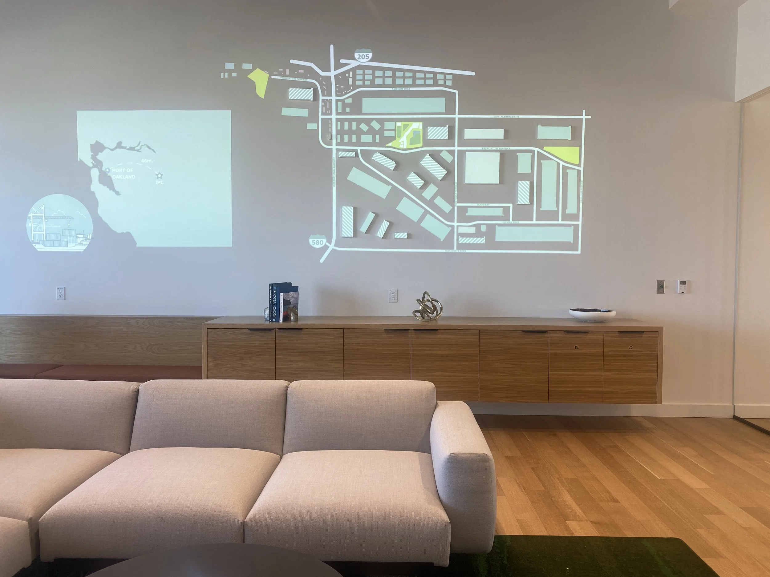 Interactive Wall Mural Case Study Projection Mapping x Prologis — Wall