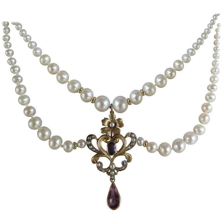 Gold Vintage Pendant \u0026 14K Gold Clasp 