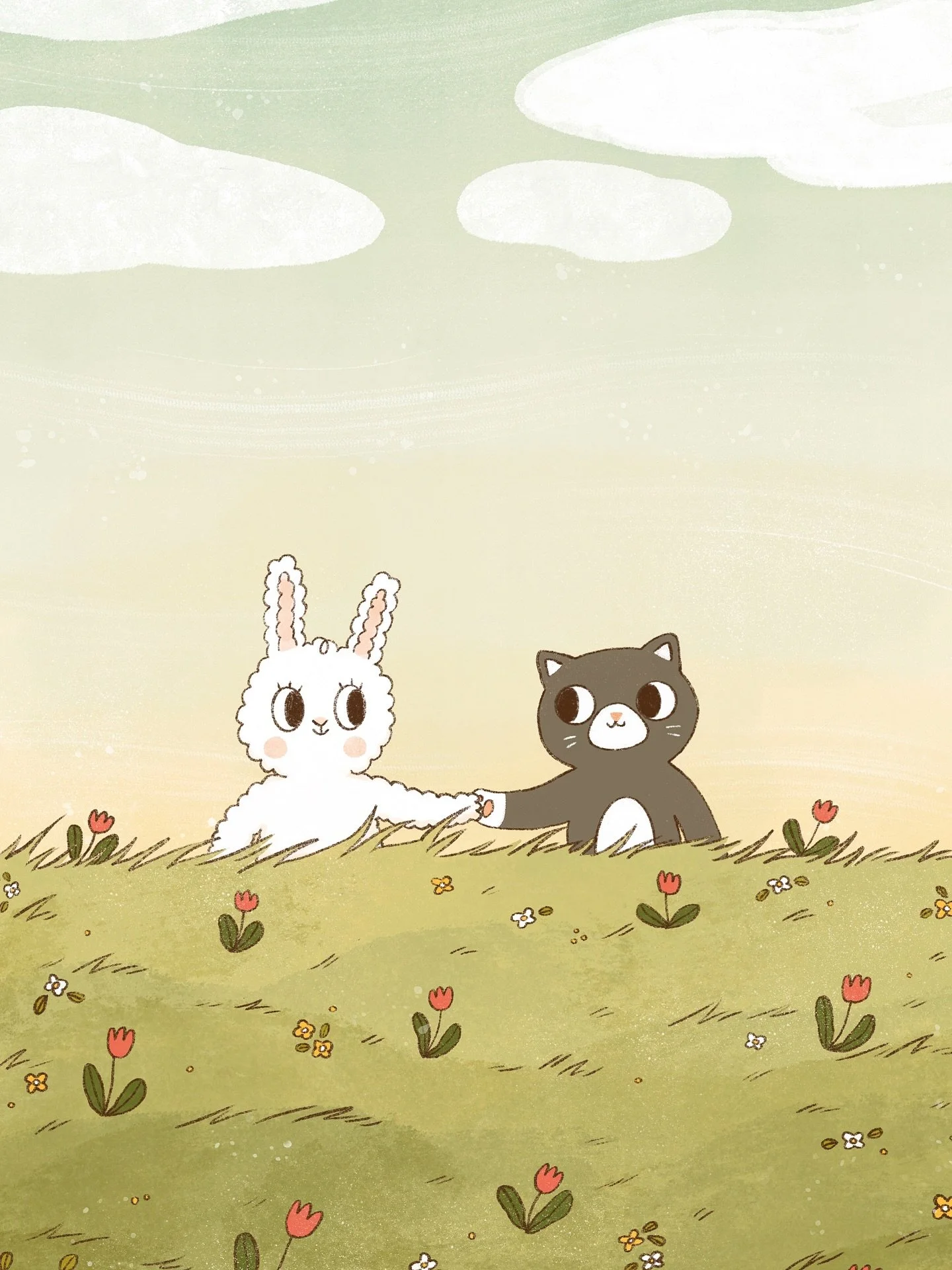 Maple and Pear ♥️ 
Phone wallpaper maybe ? 
I just love these two so much 
.
.
#portfolio #picturebook #picturebookartists #bookillustration #bookillustrator #kidlit #kidlitart #kidlitportfolio #illustrationportfolio #artist #art #childrensboo