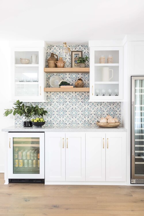 Beautiful Kitchen Backsplash Ideas And, Patterned Tile Backsplash