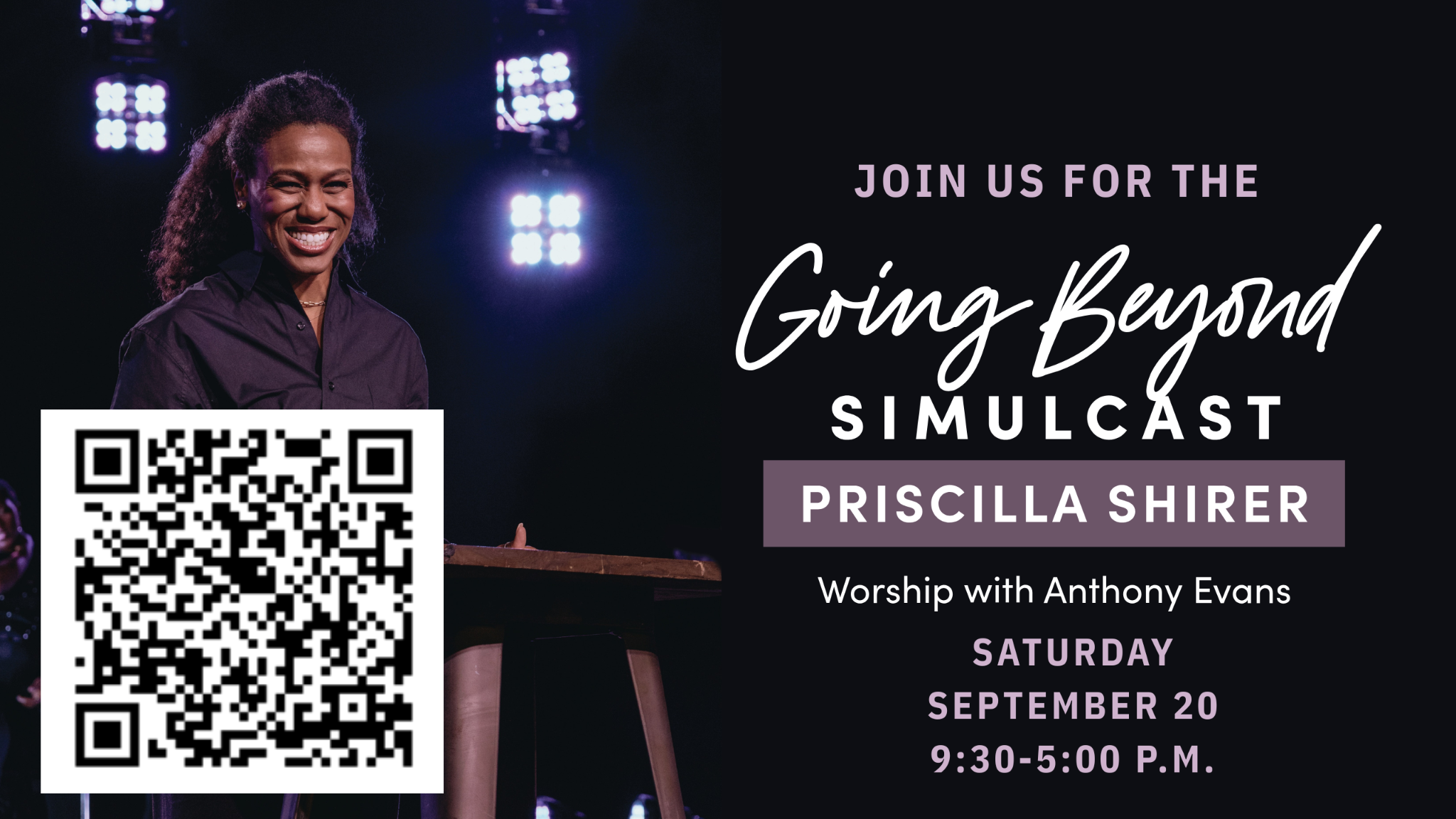 Priscilla Shirer Going Beyond Simulcast