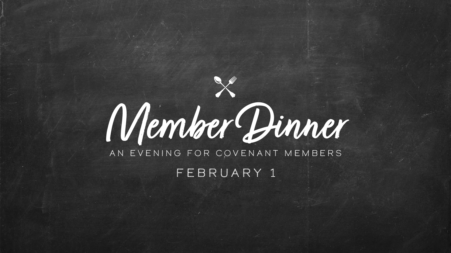 Member Dinner