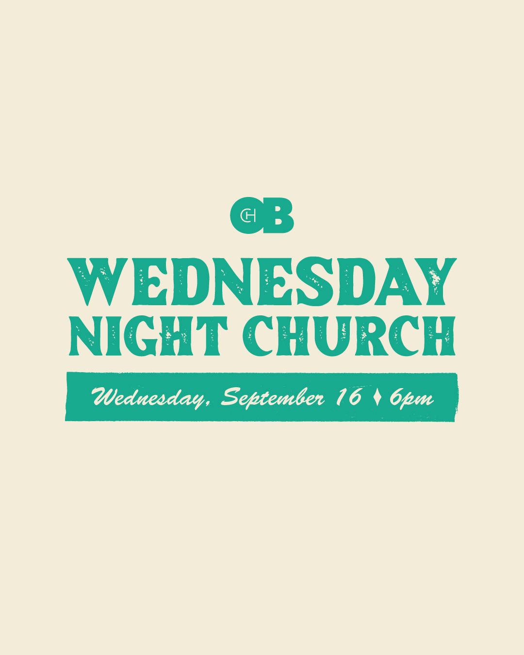 Wednesday Night Church Event