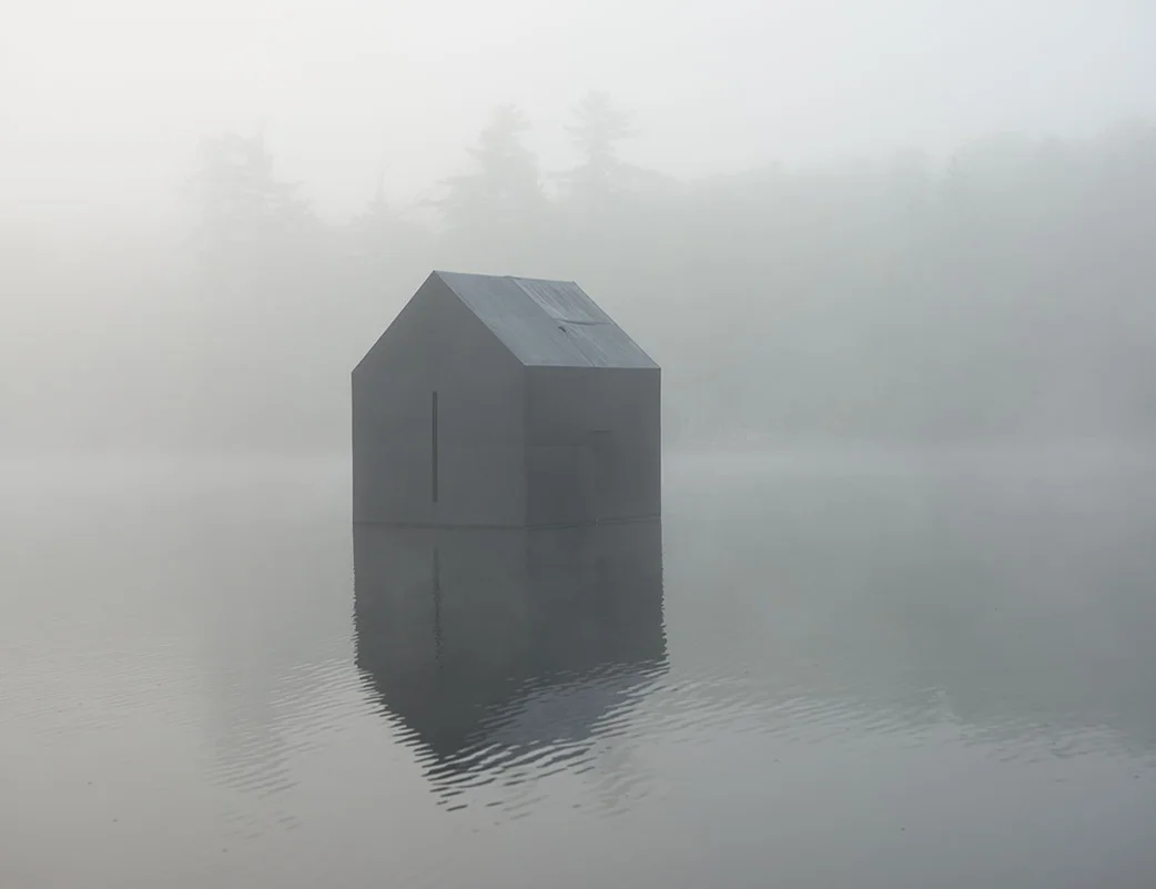 THE ARCHITECTURE OF THE INVISIBLE Tatiana Kourochkina Contemporary Art Project, Barcelona June 2012 The Architecture of the Invisible brings together a set of works by Andrea Galvani and William Lamson in Spain for the first time. Articulated around the complex perception of nature in the contemporary world, this exhibition examines the ways in which landscape transcends merely cultural images and how art can encourage us to experience and reconfigure our environment starting from two very different positions. Thus the exhibition space welcomes a story filled with subtleties, a conversation in the actual gallery space and in the spectator’s awareness. Each work is a sort of window that opens contemplation of the unrepresentable, a kind of lattice from which to behold the architecture of the invisible, as suggested by the title of the show. The natural environments that appear in the works of Galvani and Lamson have a phantasmagorical quality about them precisely because they are pure morphology. Hence the fact that the poetic value of their respective landscapes doesn’t stem from abandonment or fantasy but quite the opposite—from that excess of verisimilitude that makes them exceptional, unprecedented.