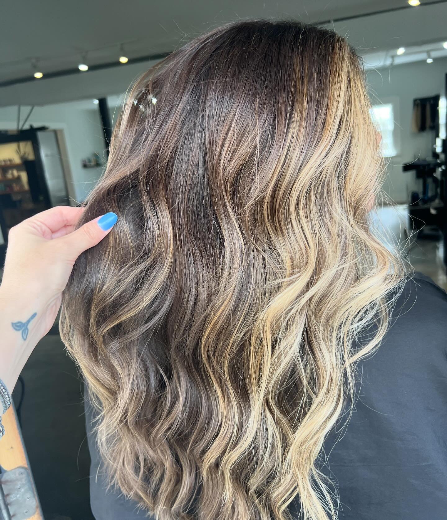 blonde ribbons 🎀 hair by @caliedefraites