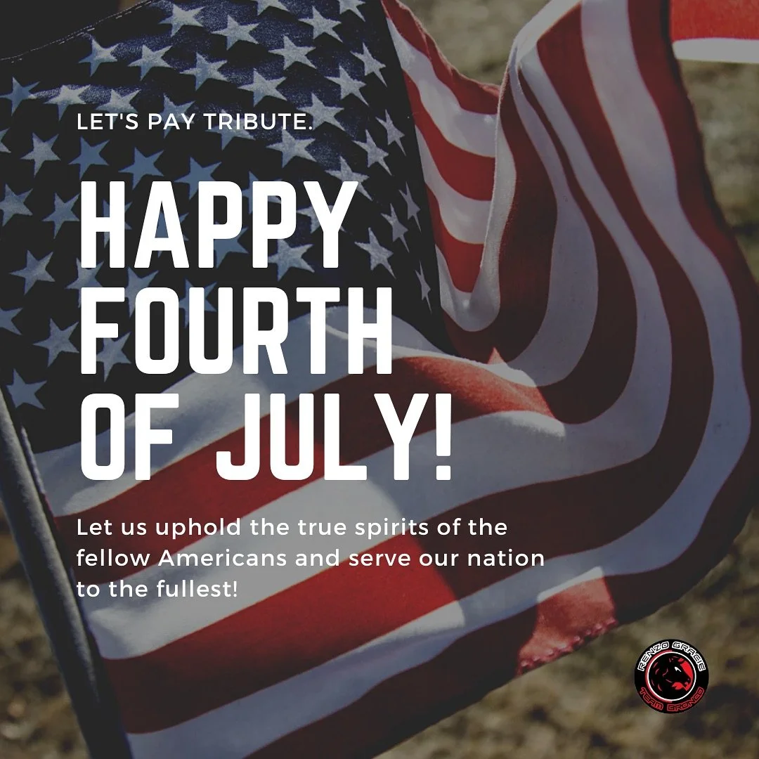 Let&rsquo;s honor our nation&rsquo;s history and cherish the liberty we enjoy today. 

#4thjuly🇺🇸 #independenceday #renzograciegarwood