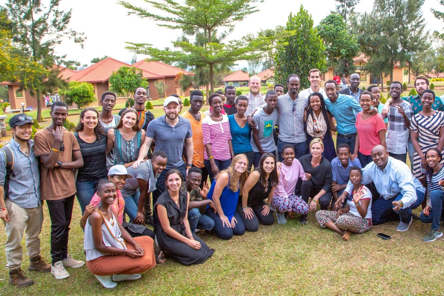 Charlize Theron Visits Agahozo-Shalom
